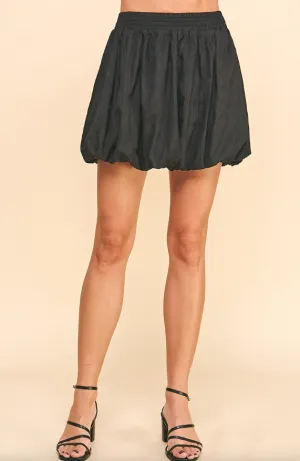 Camille Bubble Hem Mini Skirt