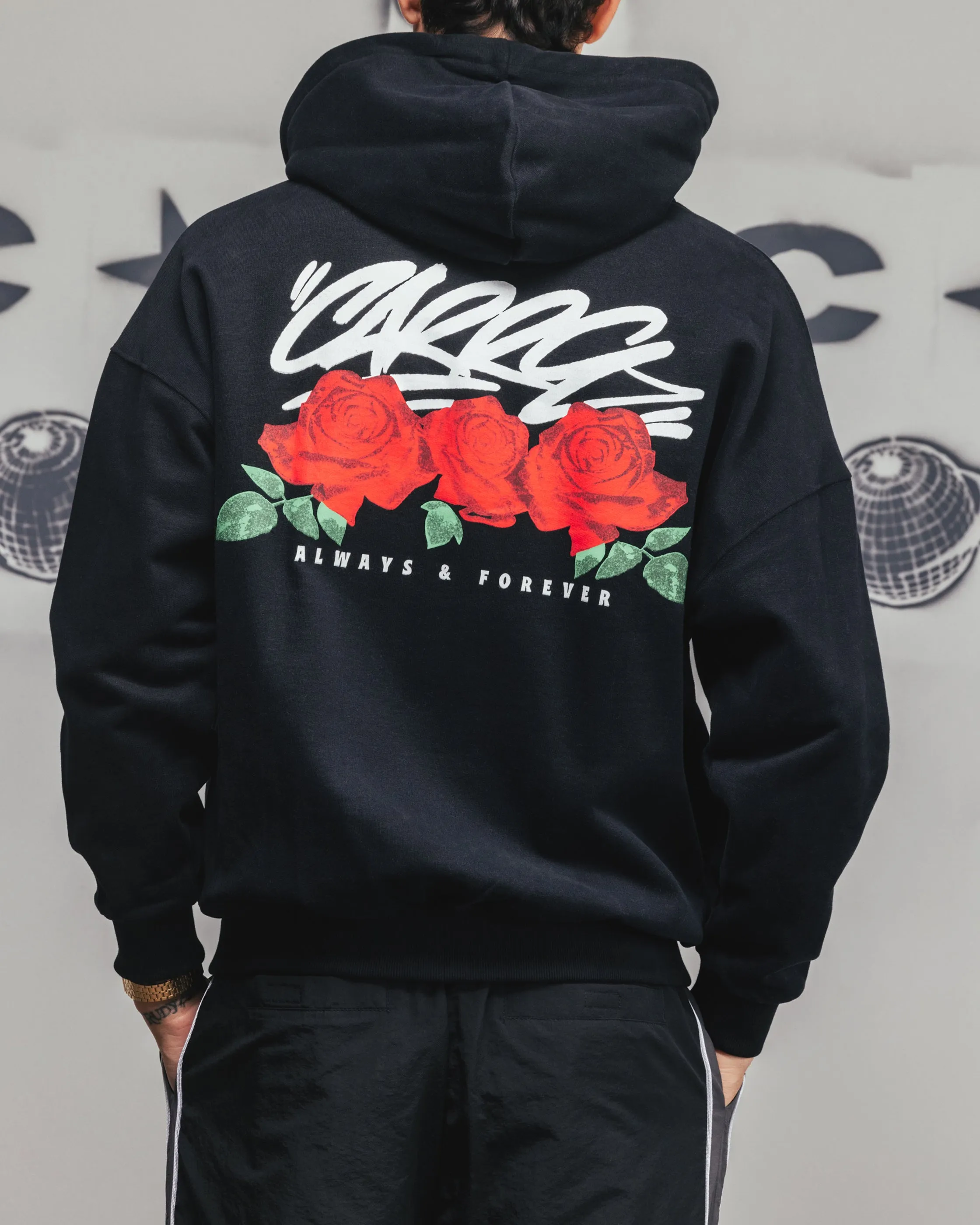Carre Always & Forever Zip Hoodie Schwarz