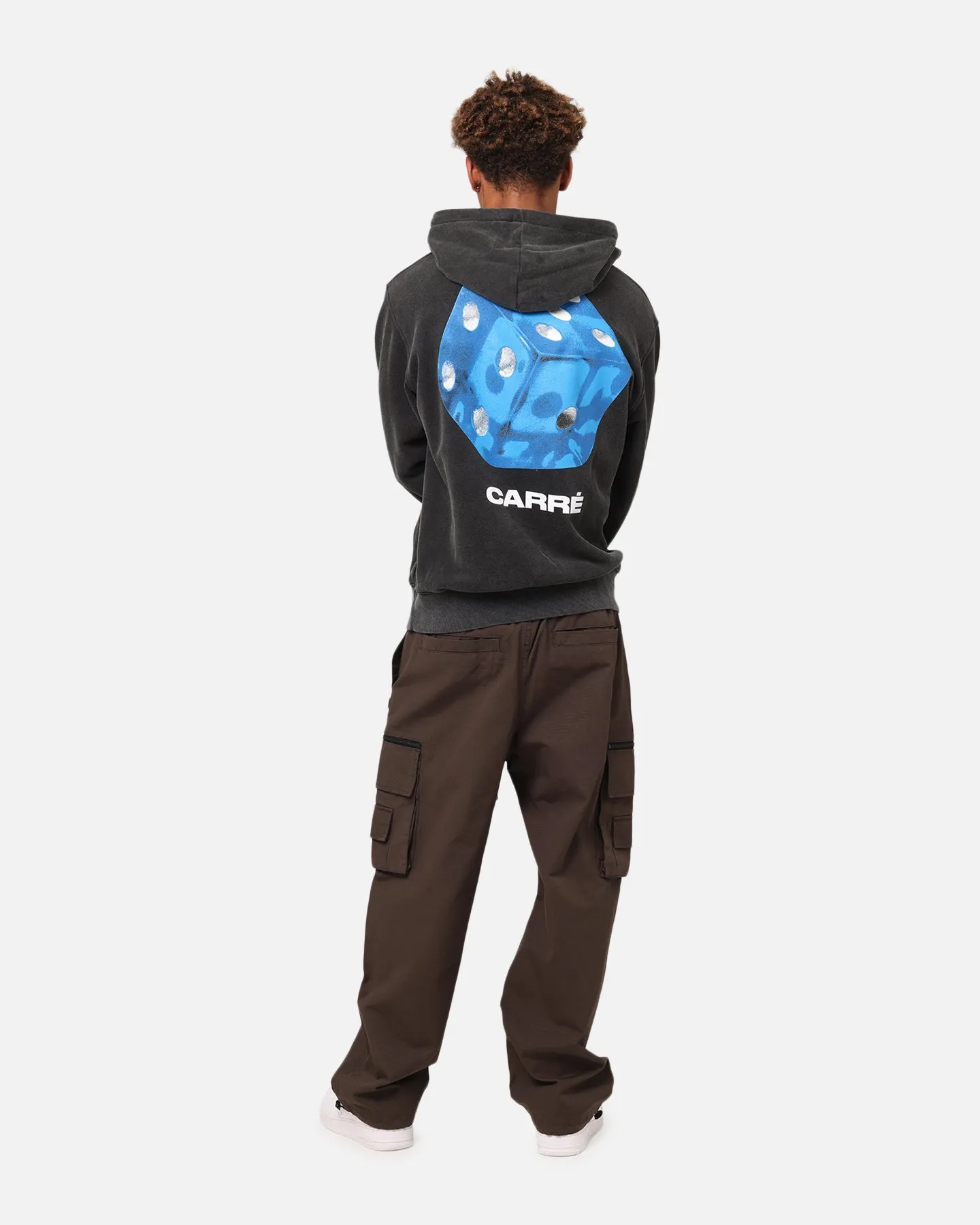 Carre Die Hoodie Vintage Schwarz