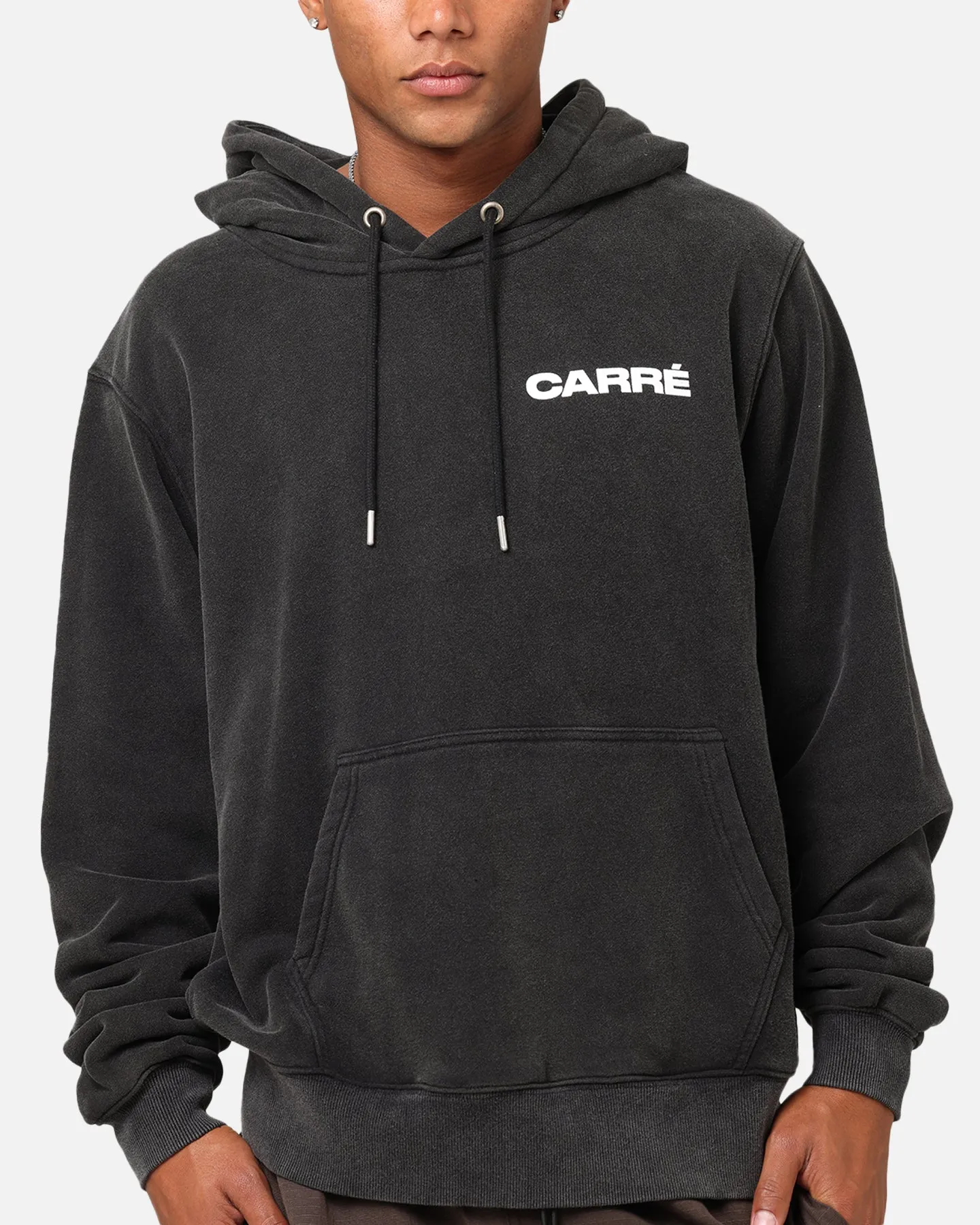 Carre Die Hoodie Vintage Schwarz