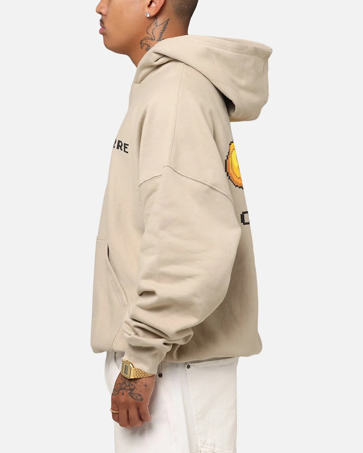Carre Level Up Hoodie Stein