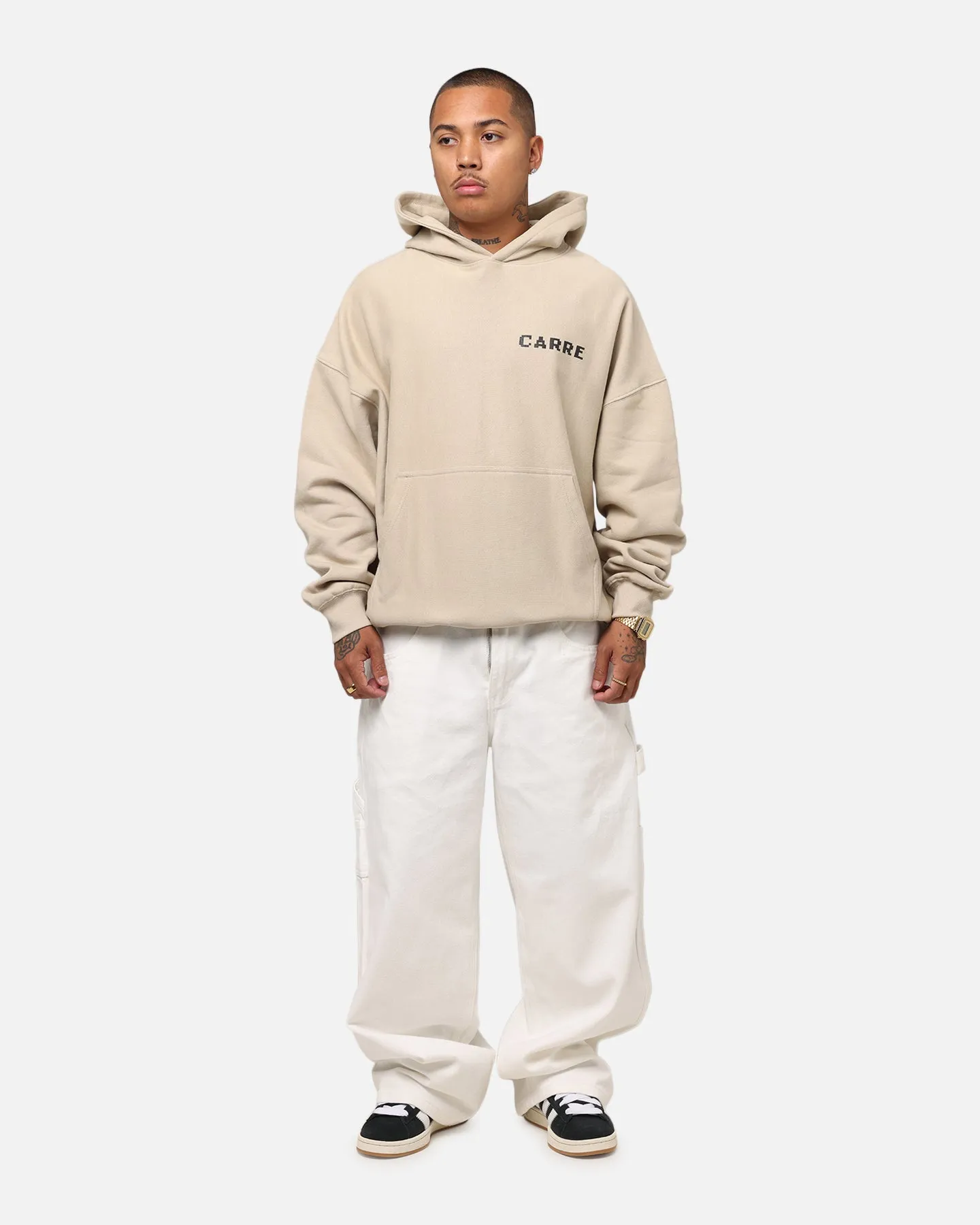 Carre Level Up Hoodie Stein