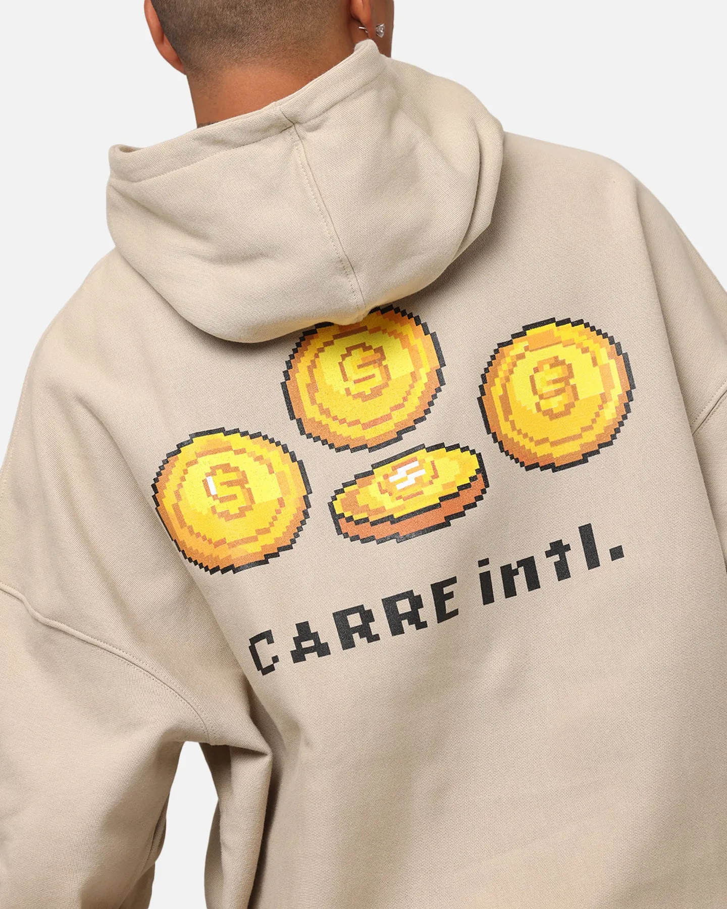 Carre Level Up Hoodie Stein