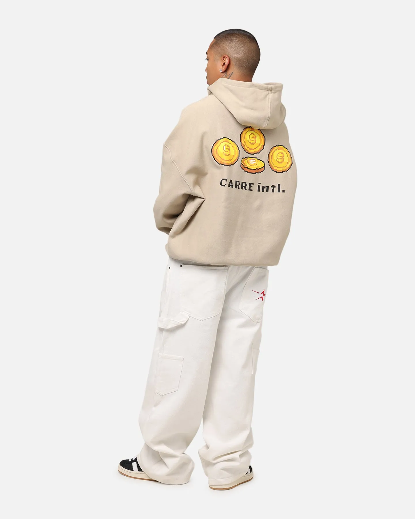 Carre Level Up Hoodie Stein