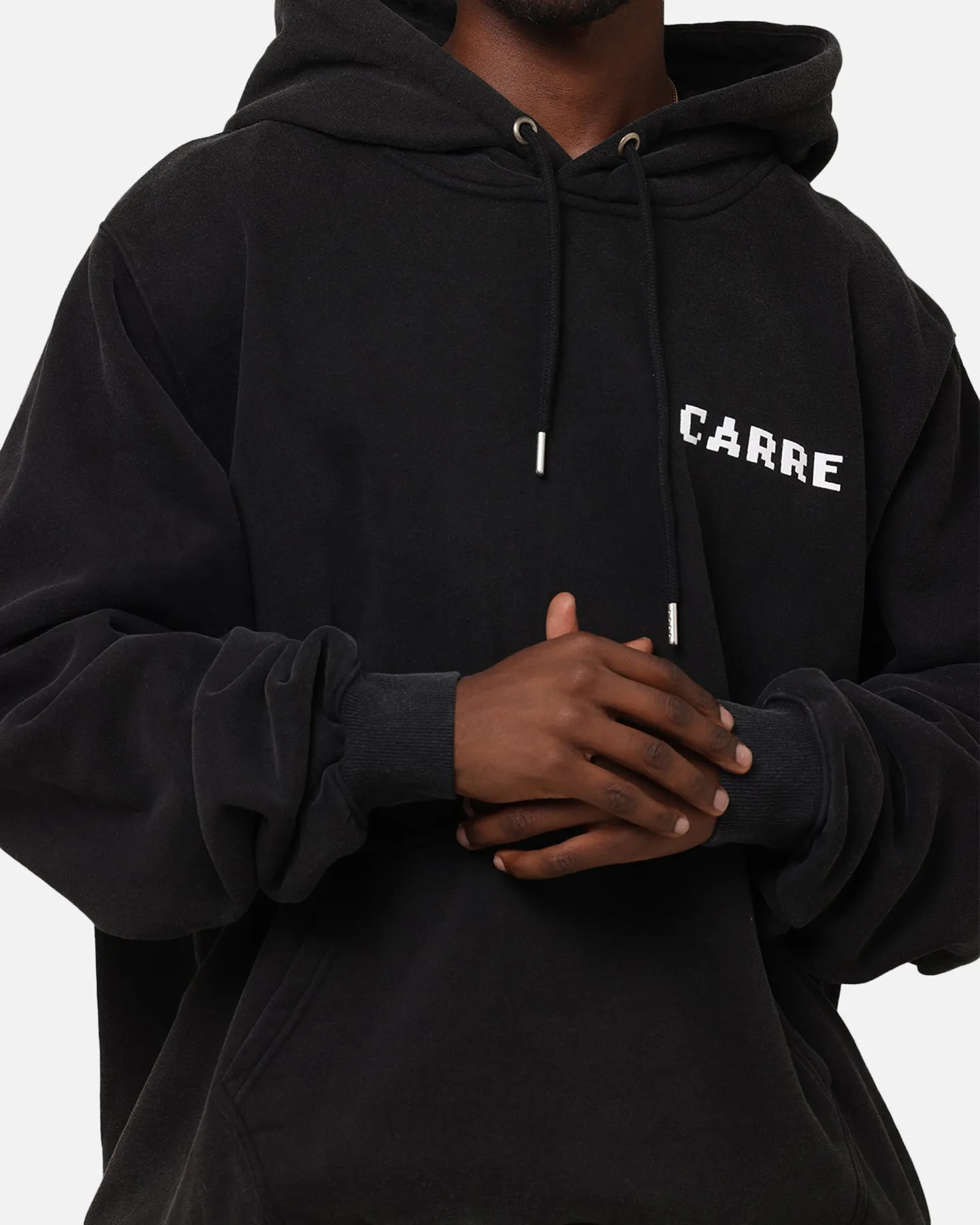 Carre Level Up Hoodie Vintage Schwarz