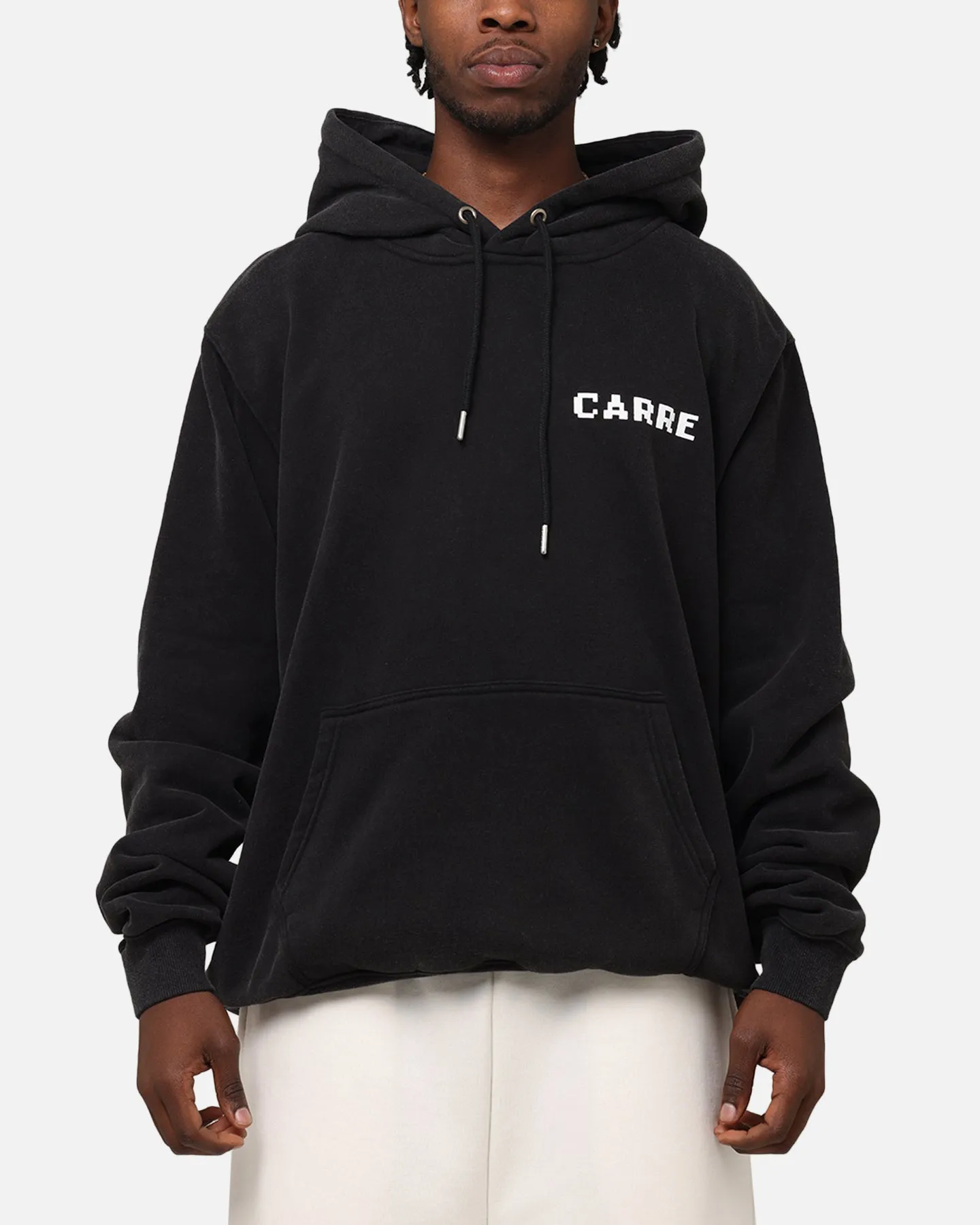 Carre Level Up Hoodie Vintage Schwarz