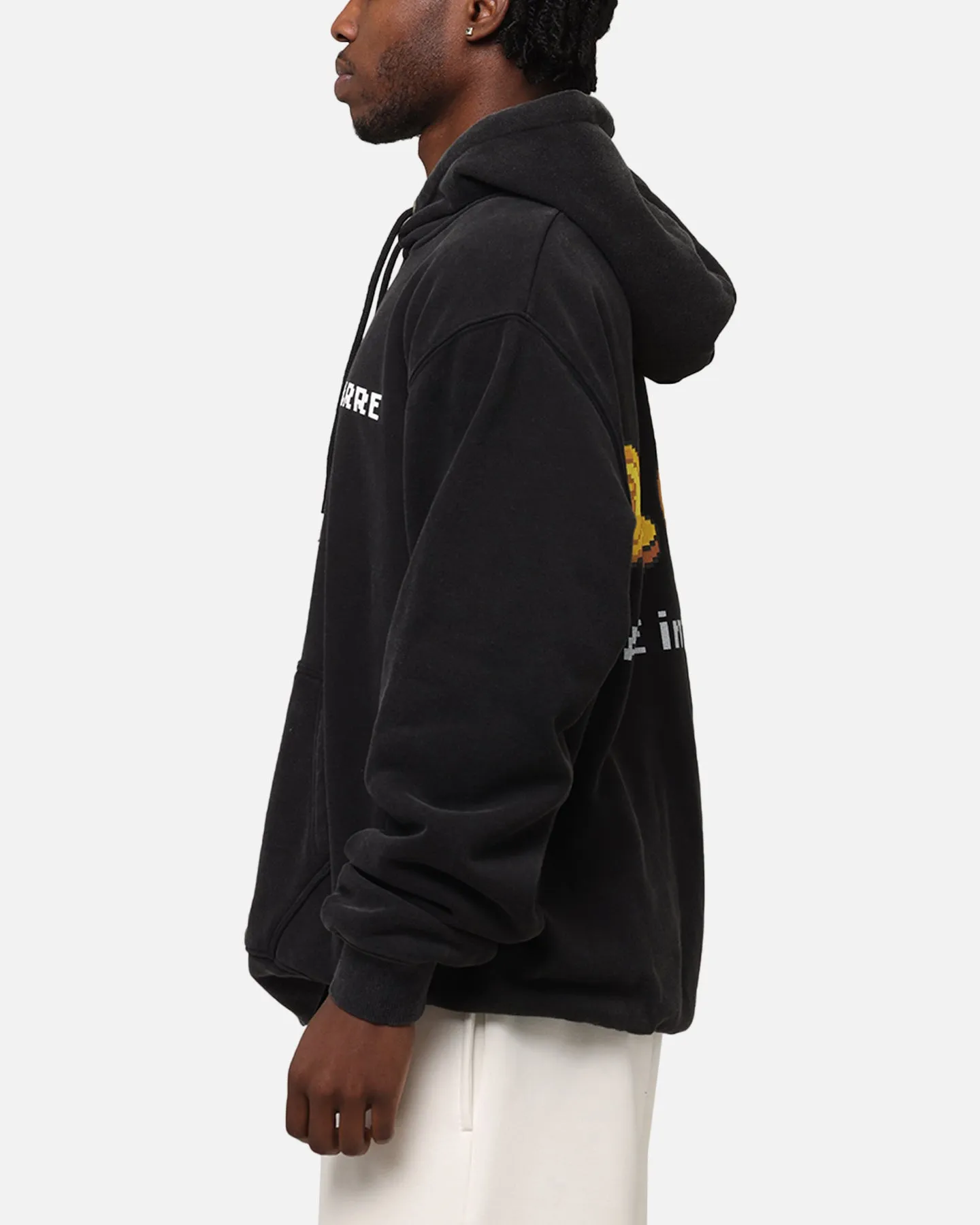 Carre Level Up Hoodie Vintage Schwarz