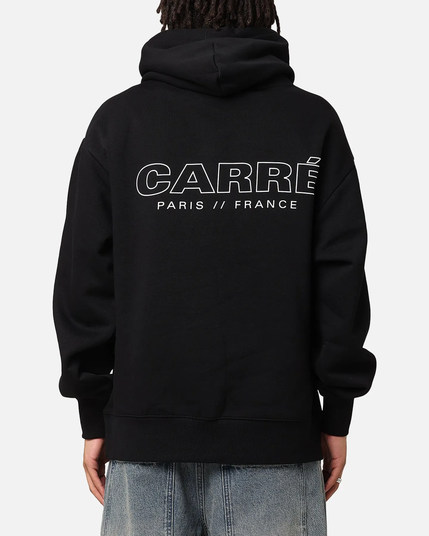 Carre Out Motion Hoodie Schwarz