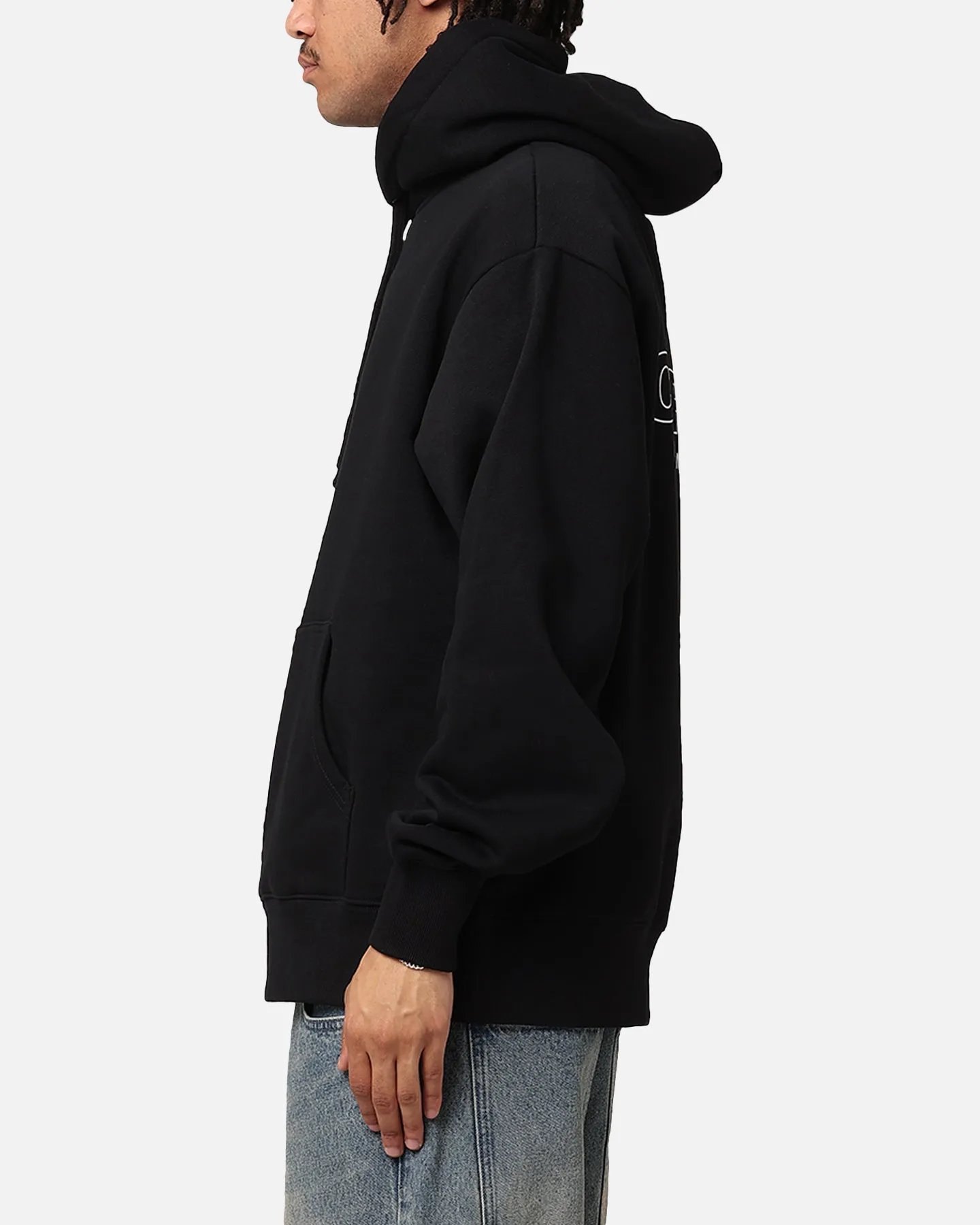 Carre Out Motion Hoodie Schwarz