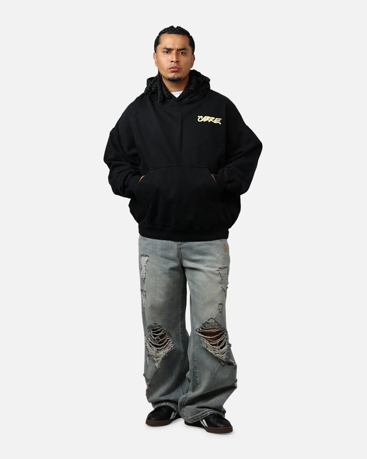 Carre Passport Hoodie Schwarz