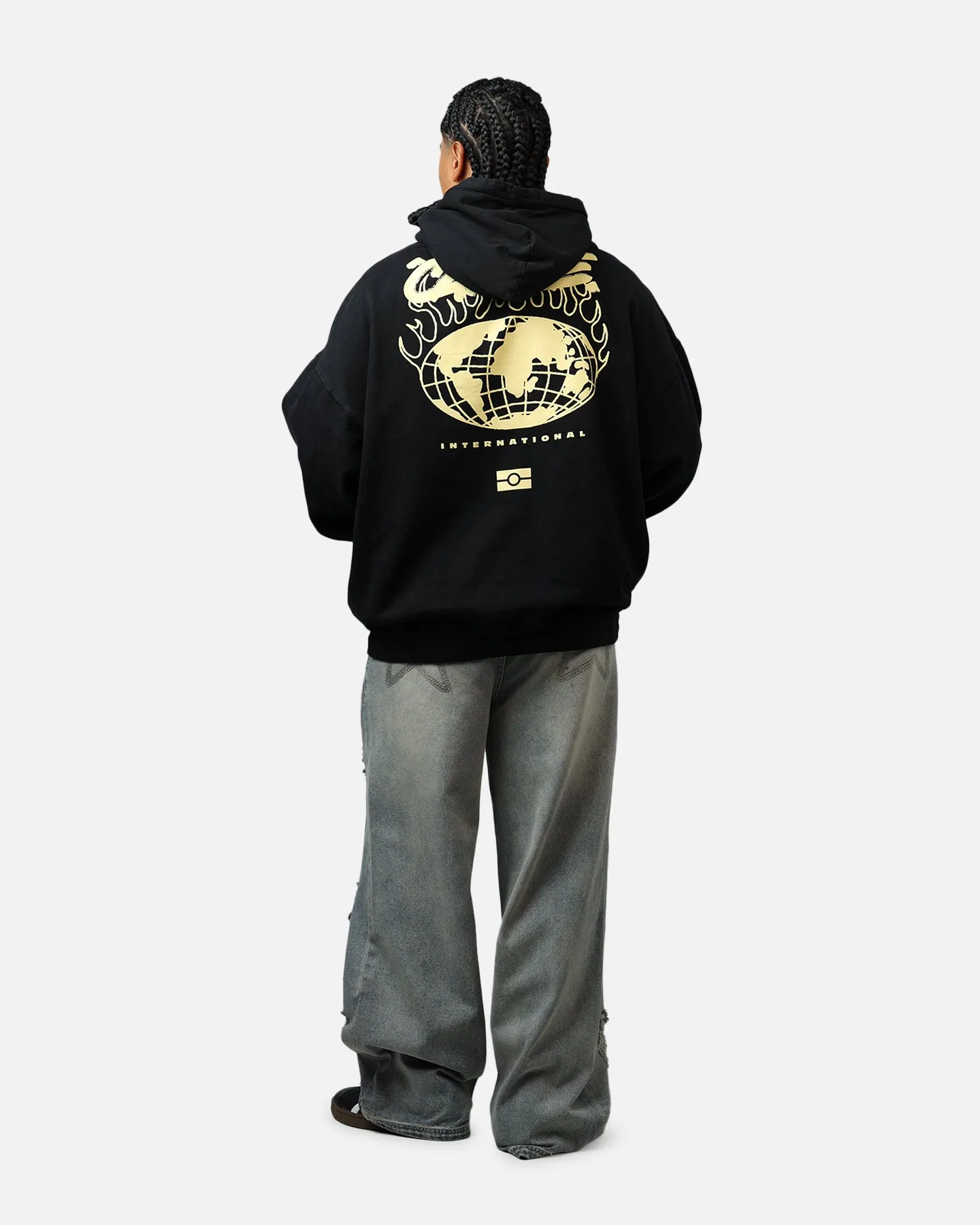 Carre Passport Hoodie Schwarz