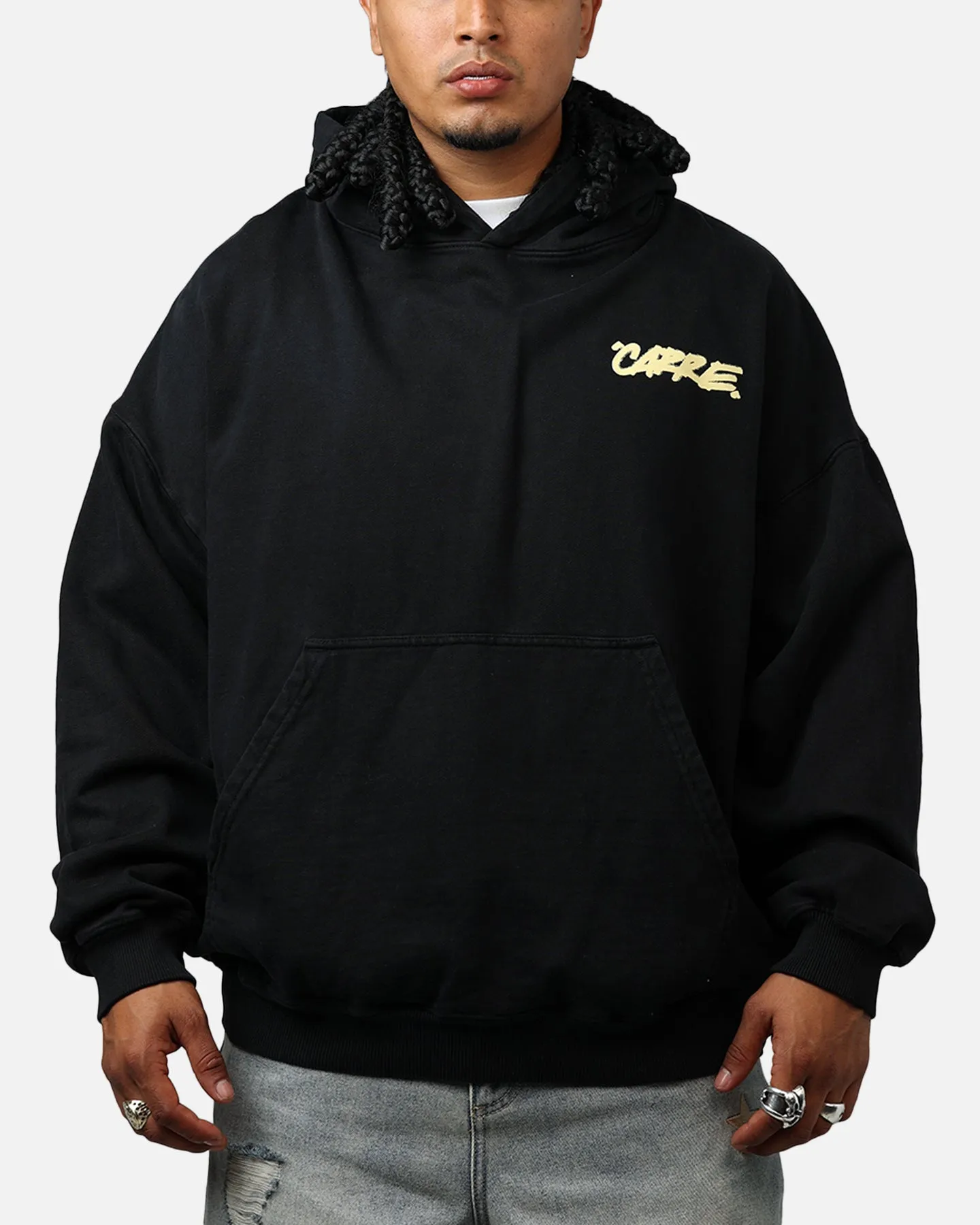 Carre Passport Hoodie Schwarz