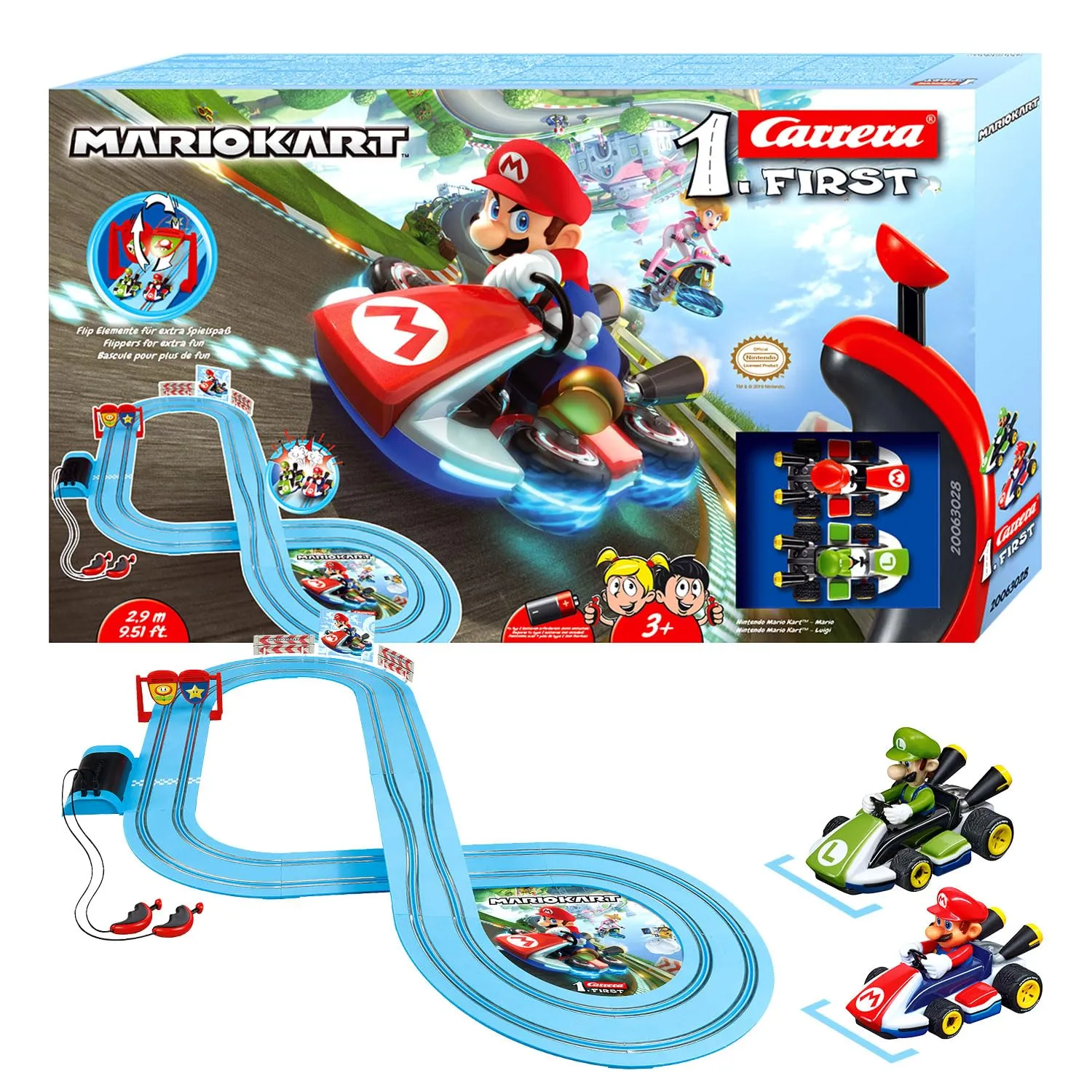 Carrera Erste Autos Mario Kart