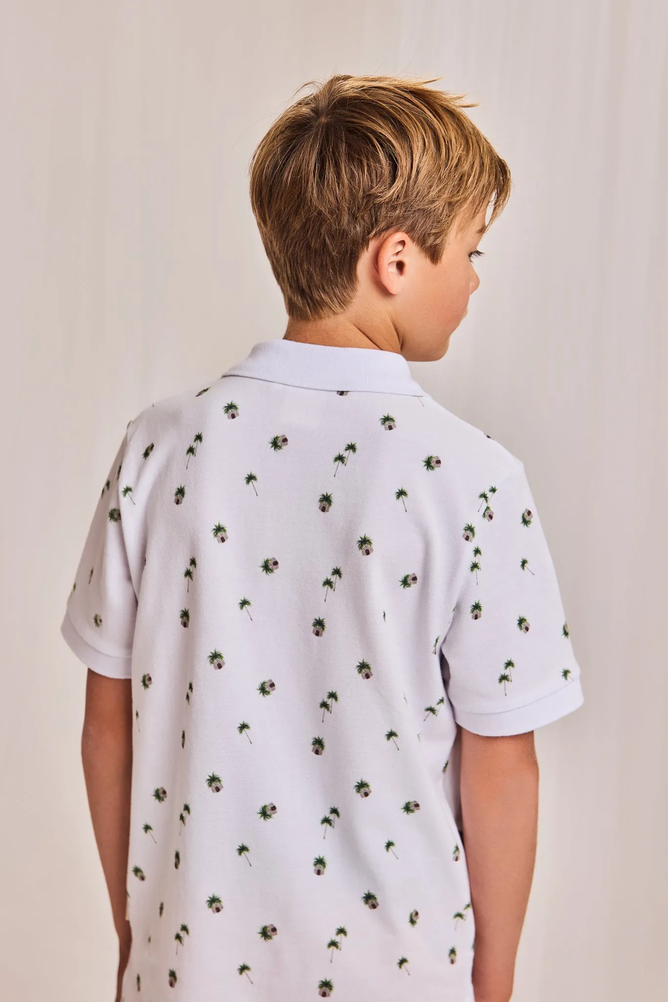Carter Polo T-Shirt Hut 000100 - Weiß Ao76 Kleidung Jungen Mädchen