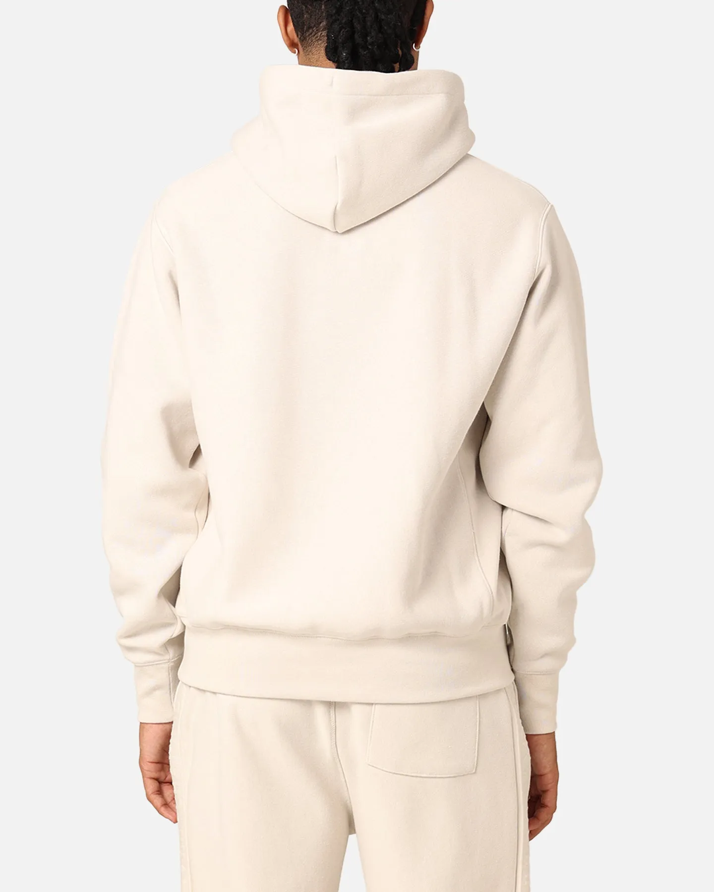 Champion Reverse Weave Small C Hoodie Stein