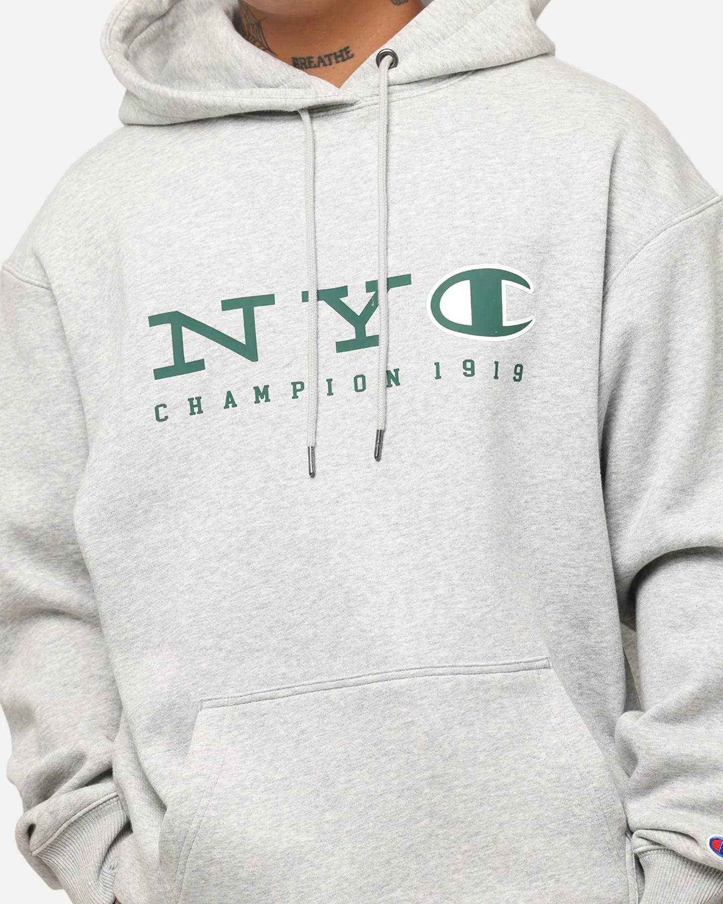 Champion Rochester Grafik-Hoodie Grau