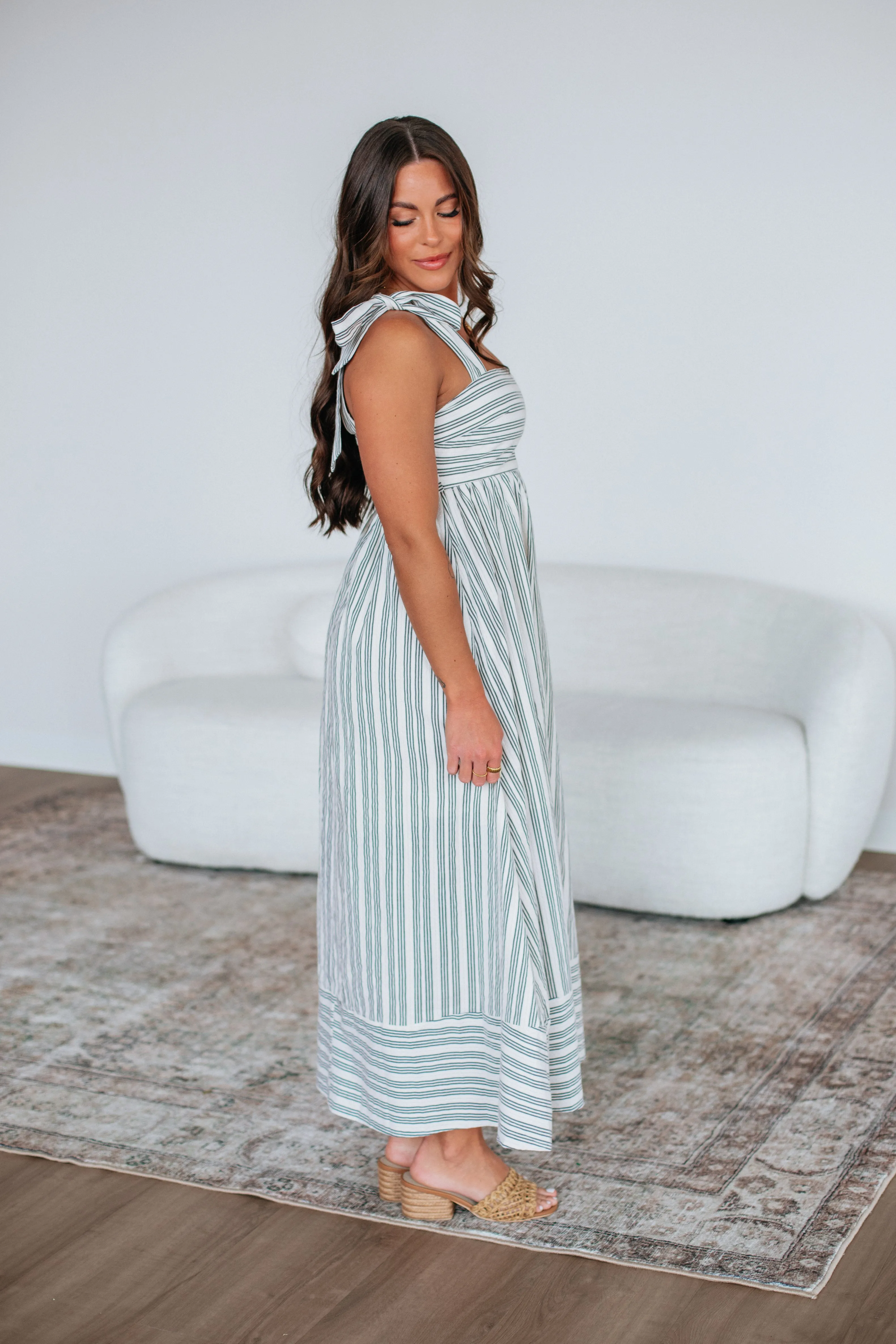 Chassidy Gestreiftes Kleid
