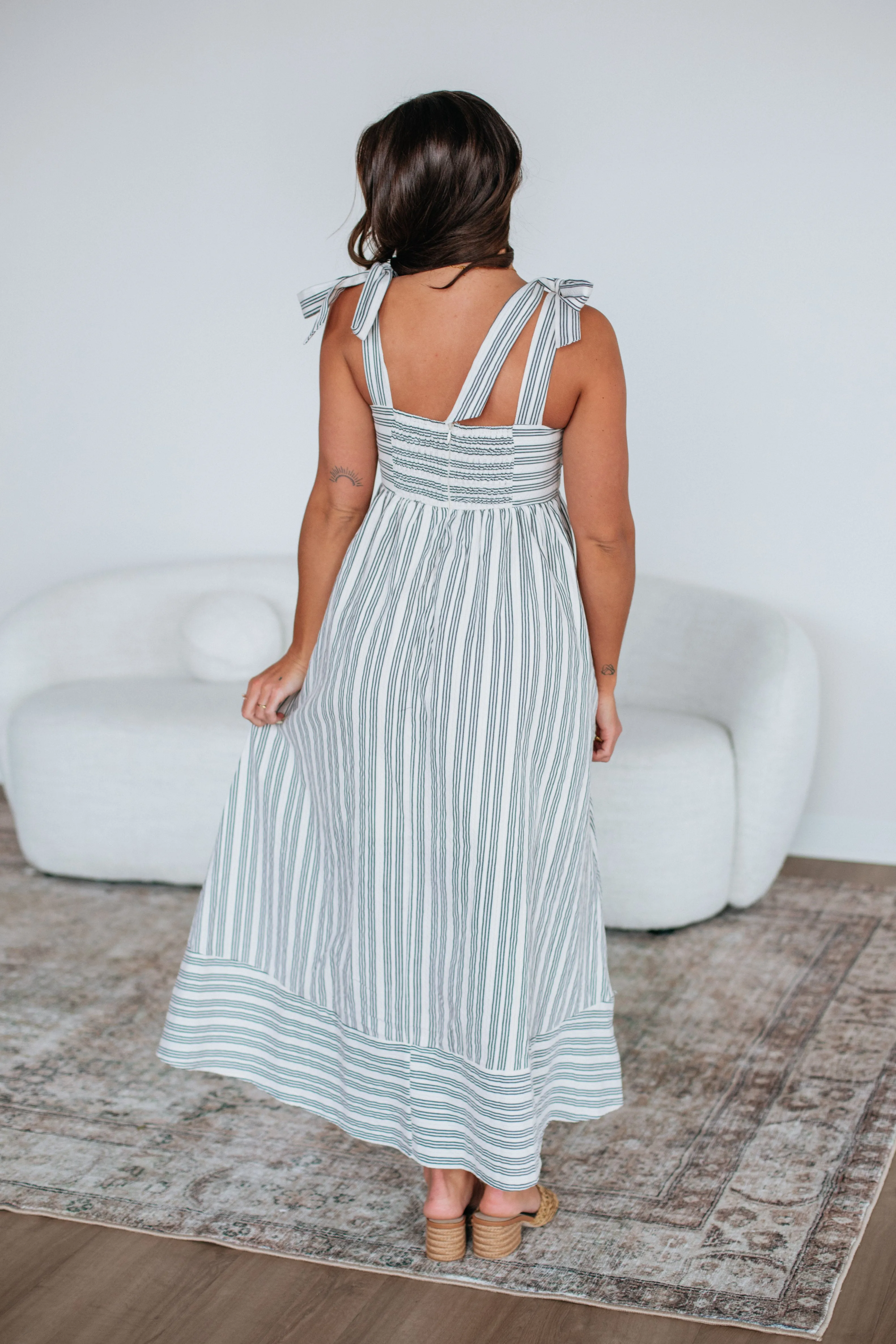 Chassidy Gestreiftes Kleid