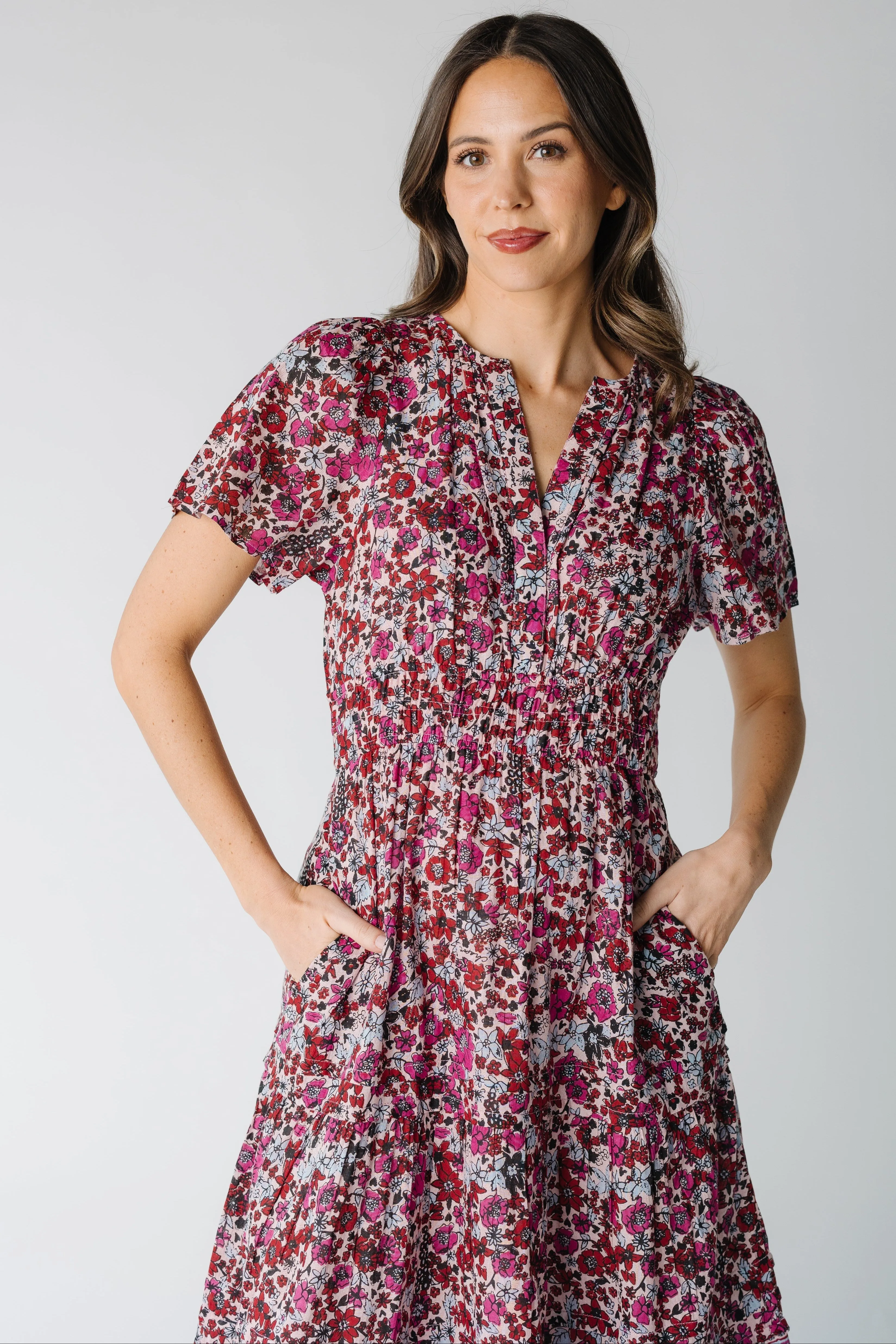 Citrus Shae Midi-/Maxikleid