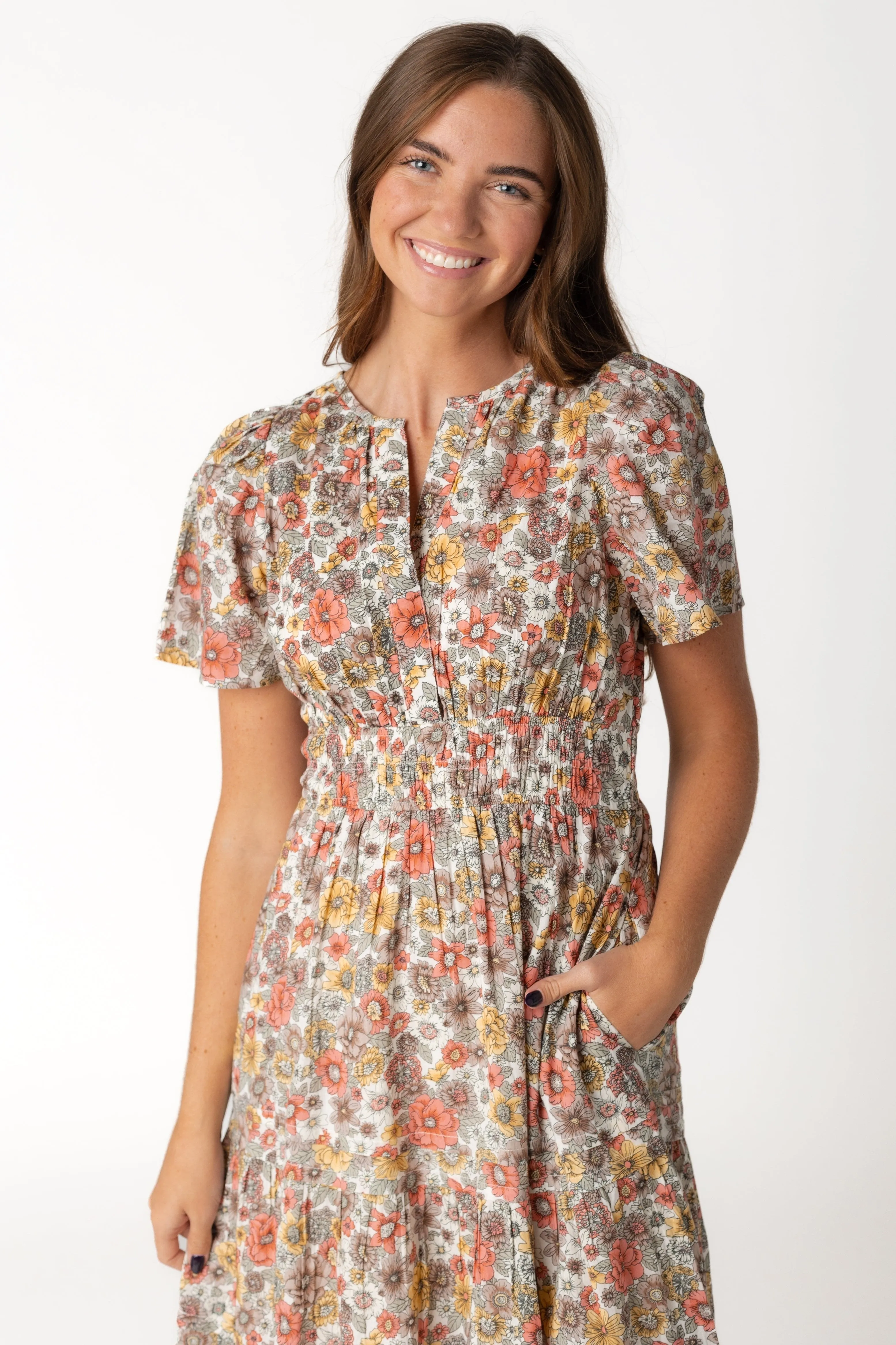 Citrus Shae Midi-/Maxikleid