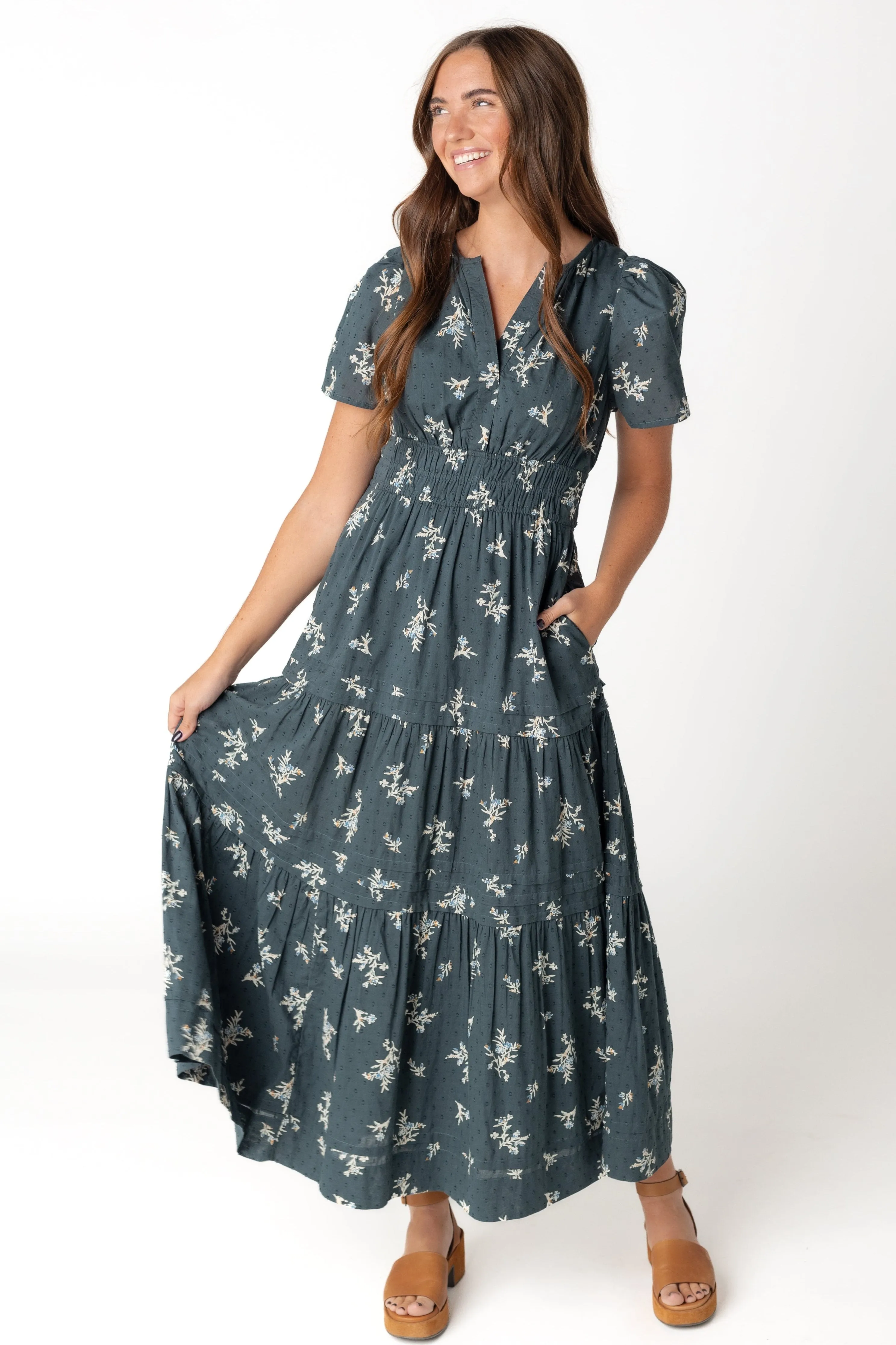 Citrus Shae Midi-/Maxikleid