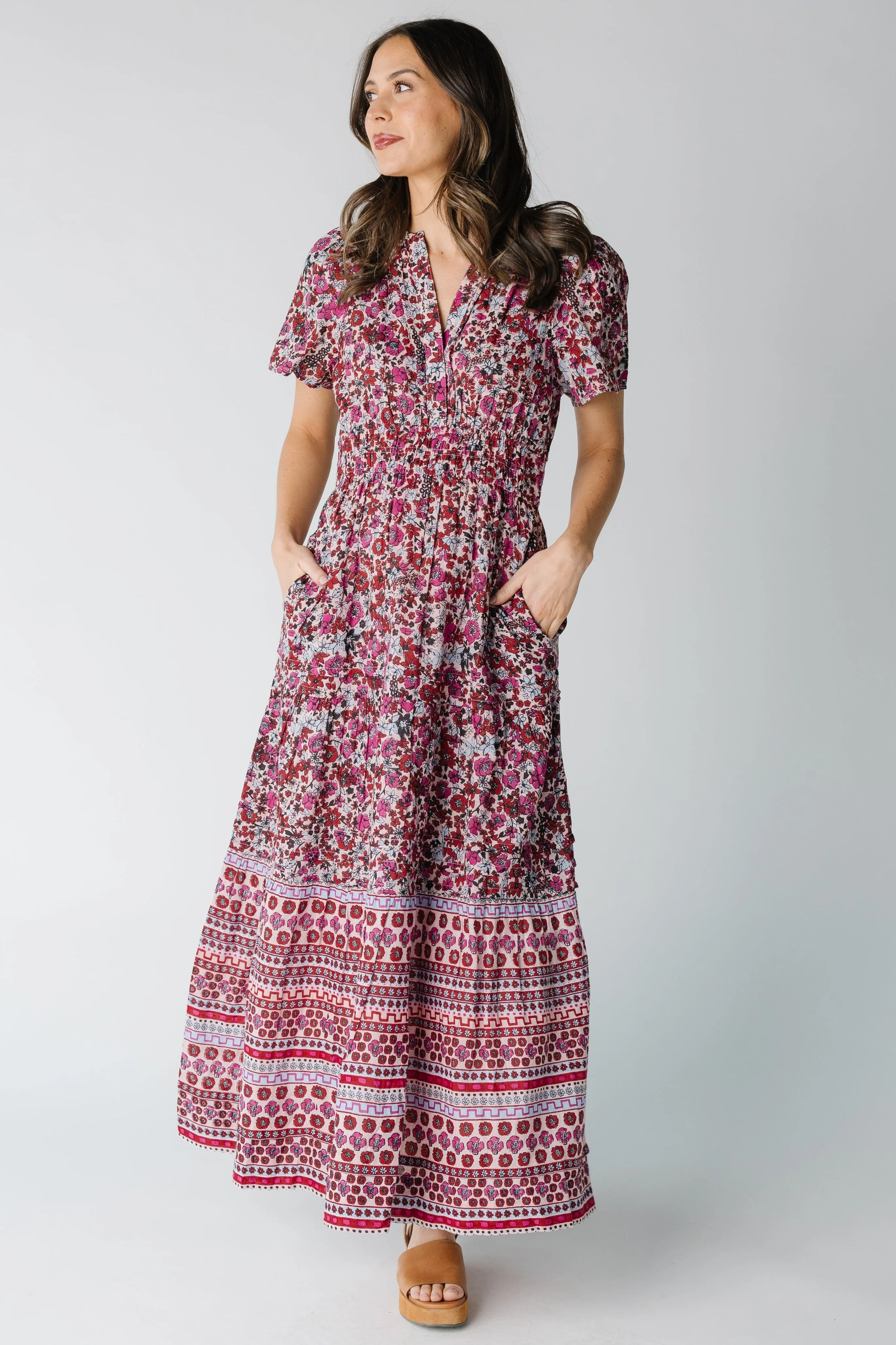 Citrus Shae Midi-/Maxikleid