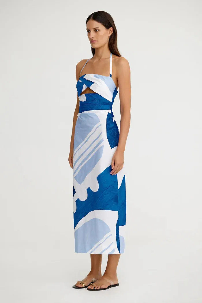 Claire Midi-Kleid