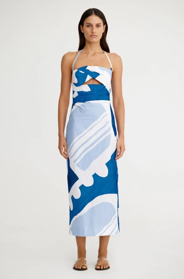 Claire Midi-Kleid