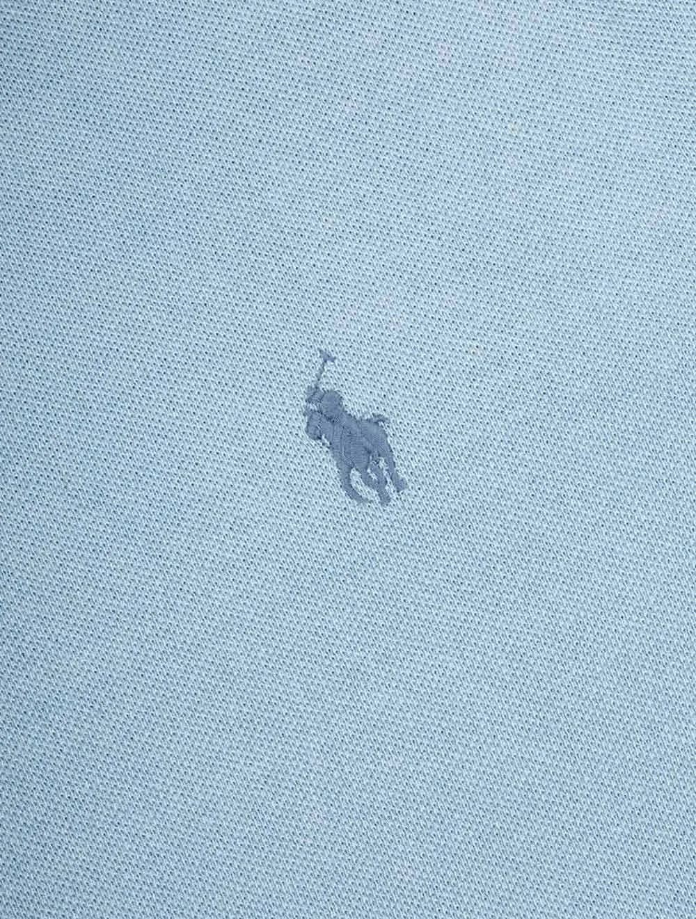 Klassisch geschnittenes Polo in hellem Indigo