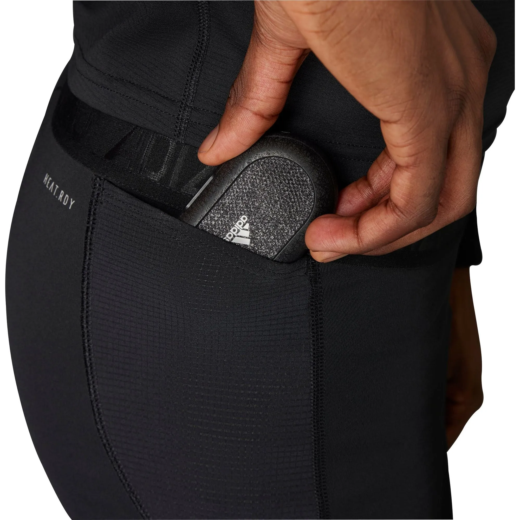 Bekleidung Adidas Herren adidas Adizero Herren Lauf-Tights - Schwarz