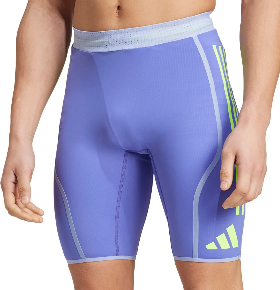 Bekleidung Adidas Herren adidas Adizero Promo Herren Laufshorts - Blau