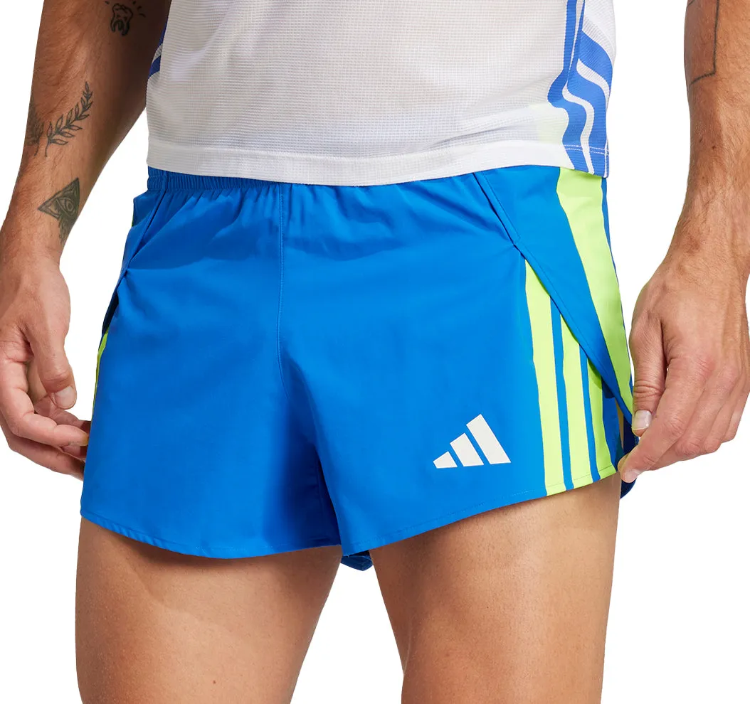 Bekleidung Adidas Herren adidas Adizero Retro 3 Zoll Herren Laufshorts - Blau