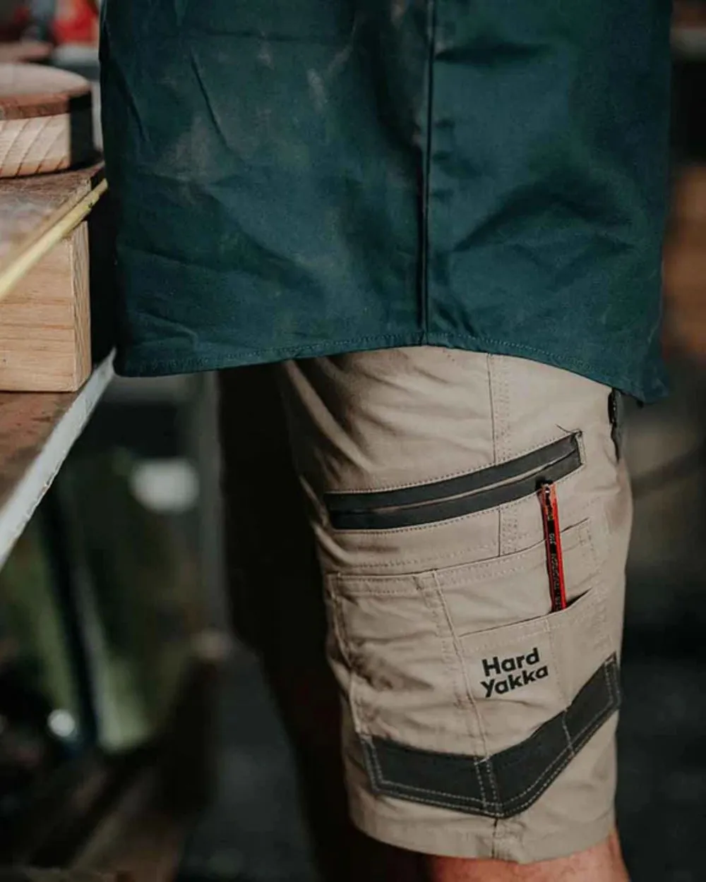 Bekleidung Hard-Yakka Hard Yakka Raptor Aktive Cargo Shorts
