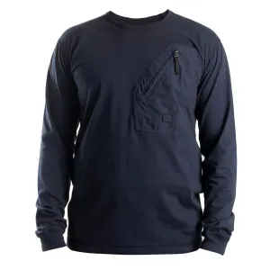 Clothing Left Hand Men Left Hand L/S Pocket Tee Navy