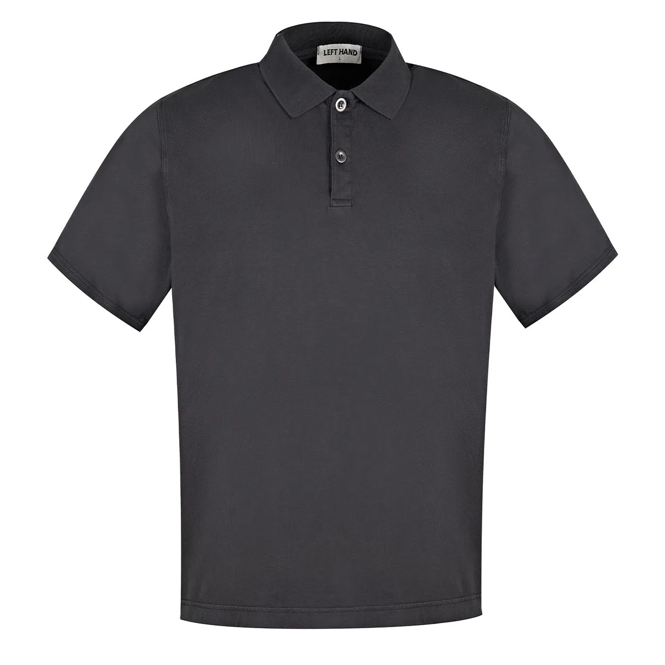 Bekleidung Linke Hand Herren Polohemd Linke Hand Schwarz