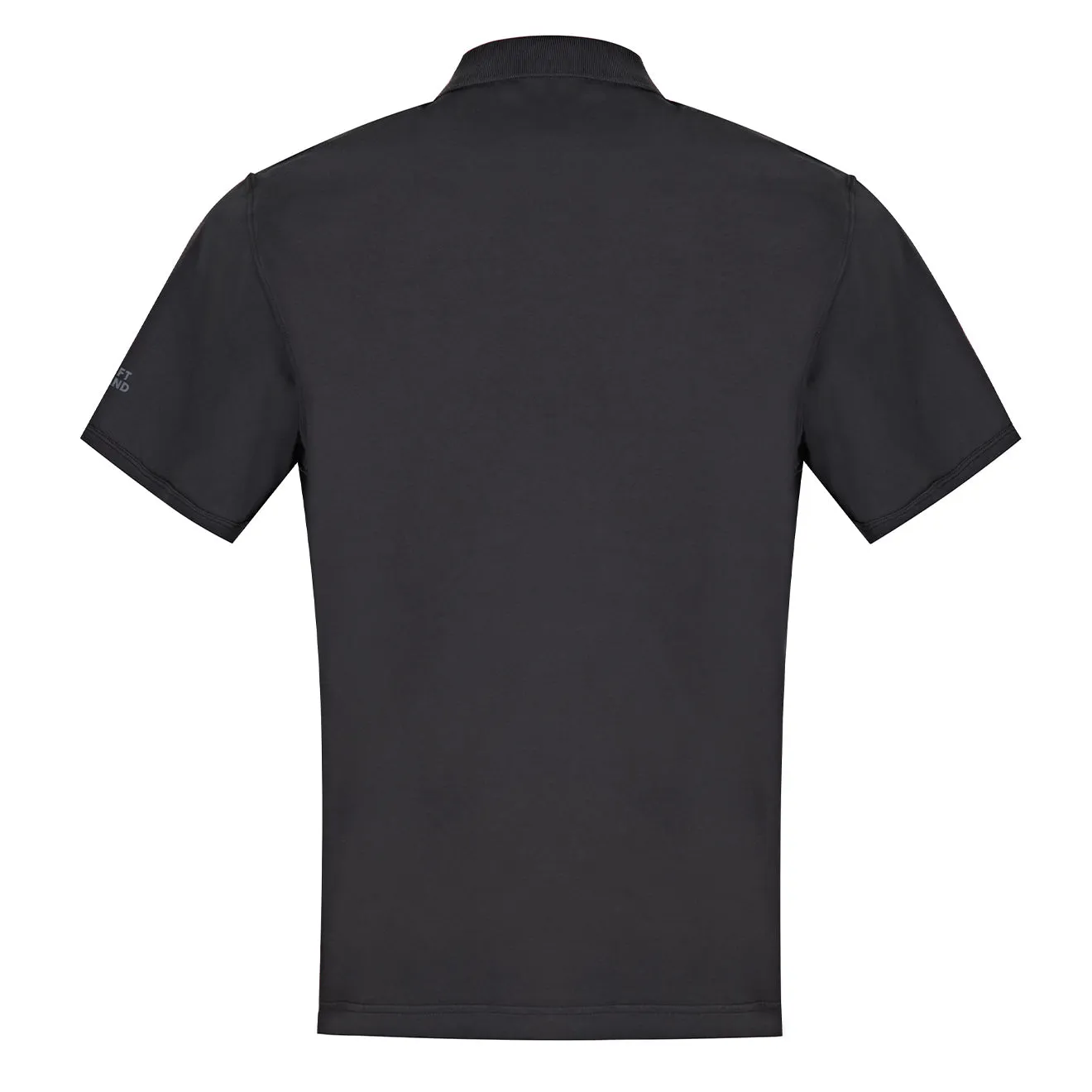Bekleidung Linke Hand Herren Polohemd Linke Hand Schwarz
