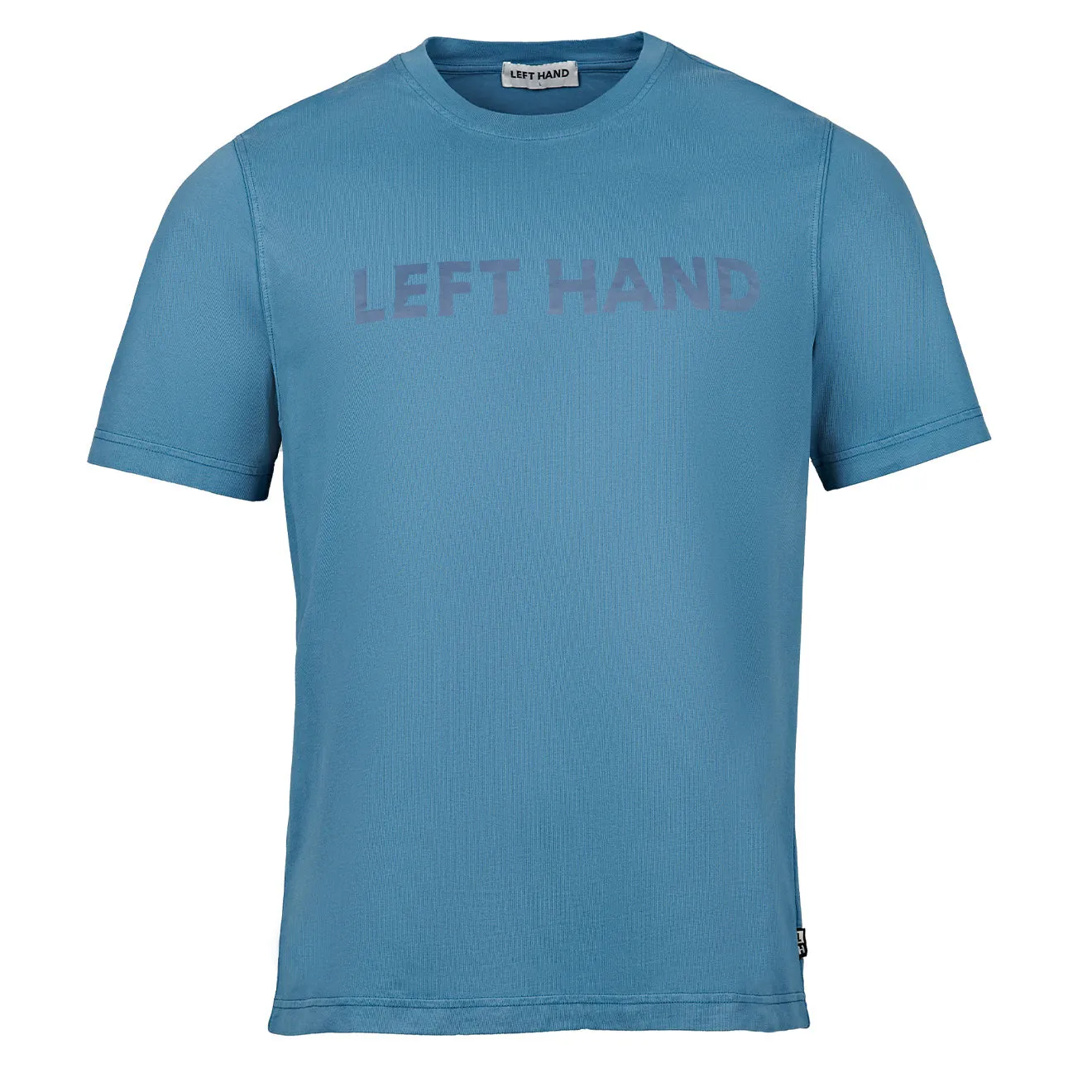 Bekleidung Linke Hand Herren T-Shirt Linke Hand Mittelblau