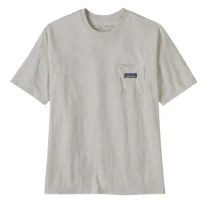 Clothing Patagoniat-shirts Men Patagonia Daily Pocket Tee Birch White
