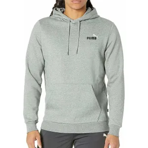 Clothing Puma  Men Puma Essential   Embroidery Logo Mens Training Hoody - Grey