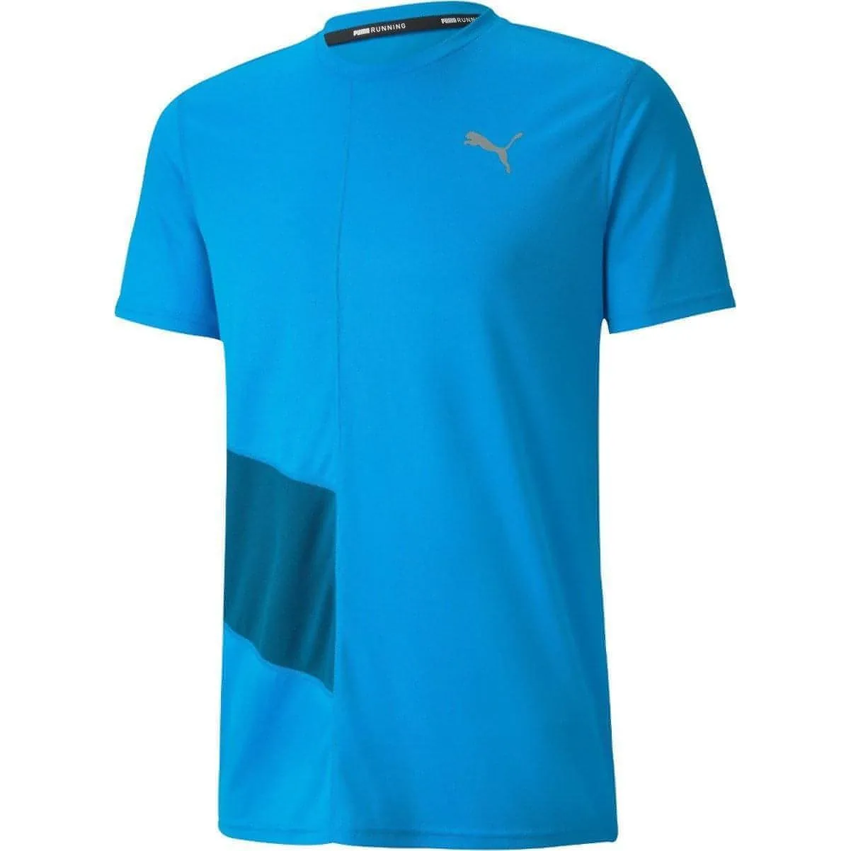 Bekleidung Puma Herren Puma Ignite Kurzarm Laufshirt für Herren - Blau
