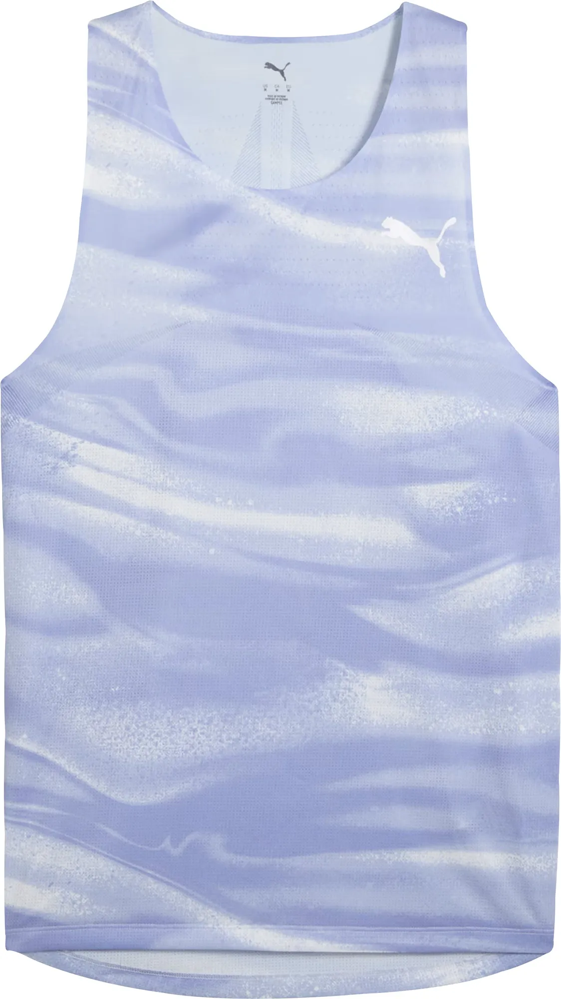 Bekleidung Puma Herren Puma Raceday UltraSpun Grafik Herren Laufweste - Blau