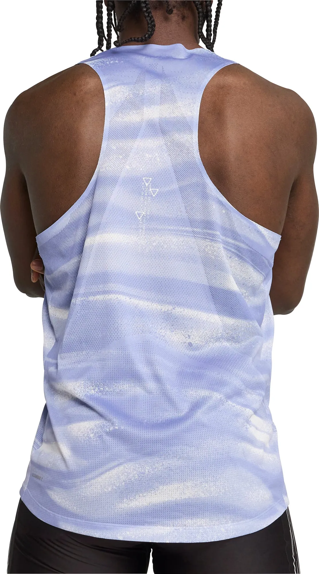 Bekleidung Puma Herren Puma Raceday UltraSpun Grafik Herren Laufweste - Blau