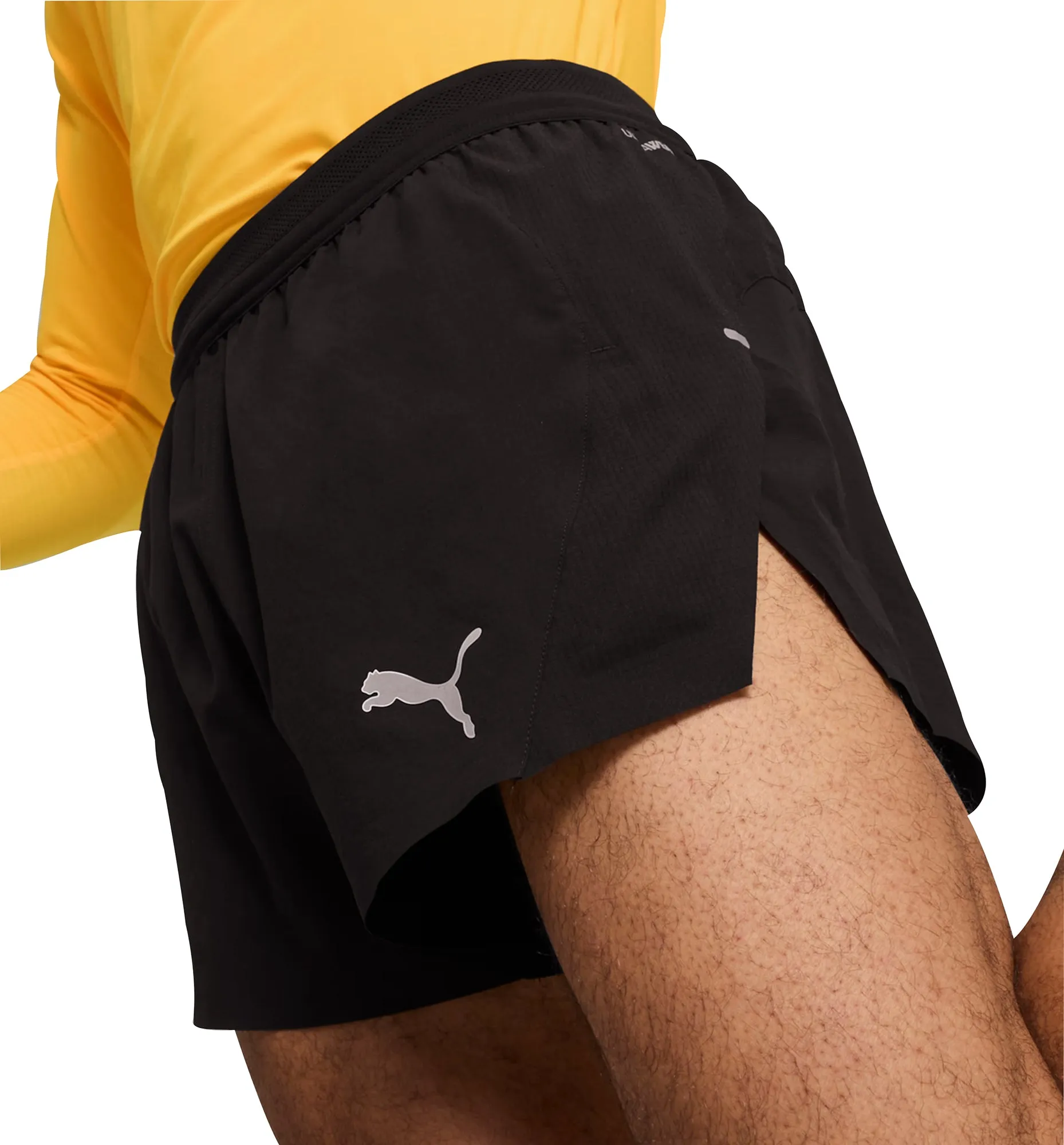 Bekleidung Puma Herren Puma Run Ultraweave Velocity 3 Zoll Herren Laufshorts - Schwarz