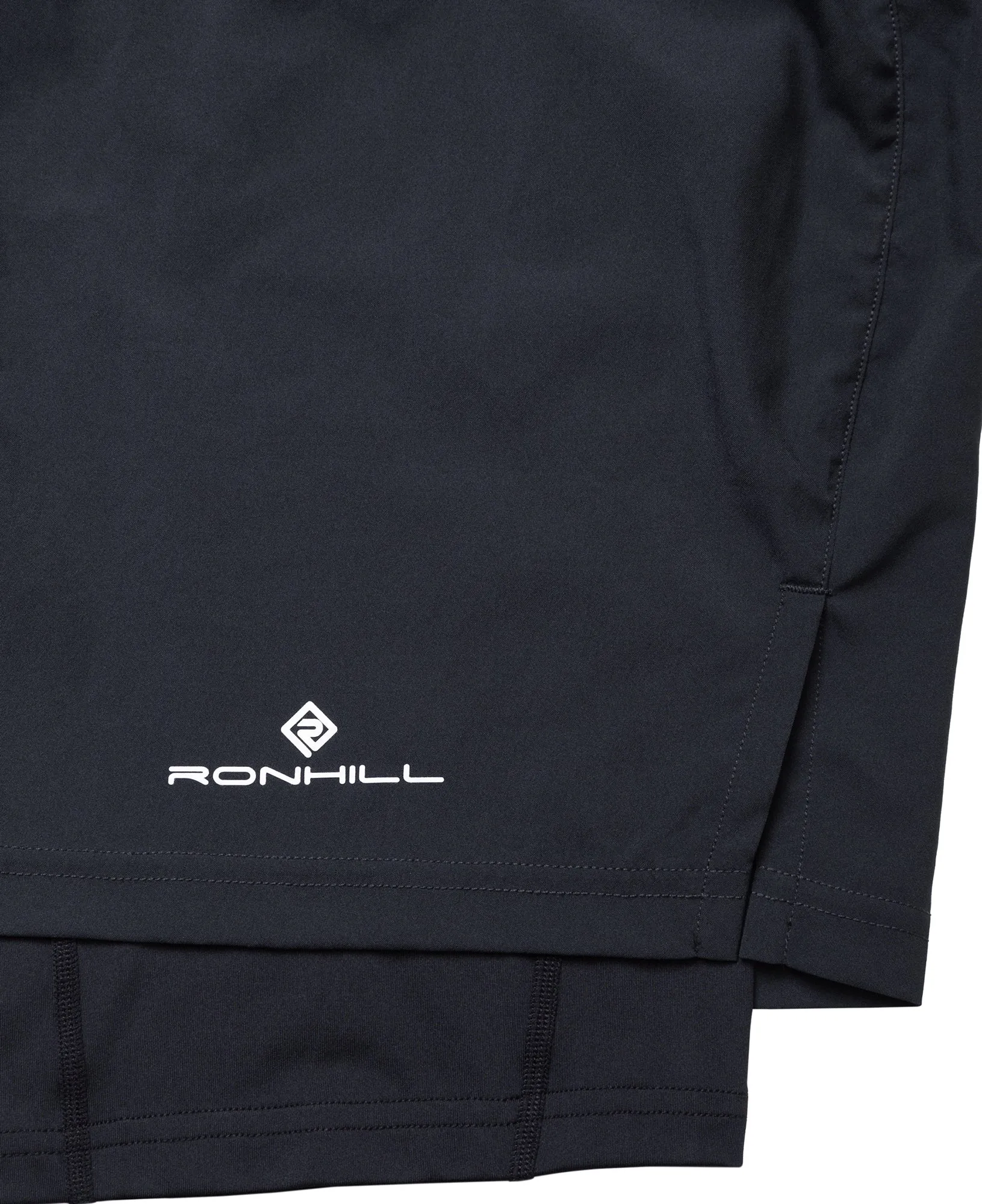 Bekleidung Ronhill Herren Ronhill Tech Twin 2 In 1 Herren Laufshorts - Schwarz