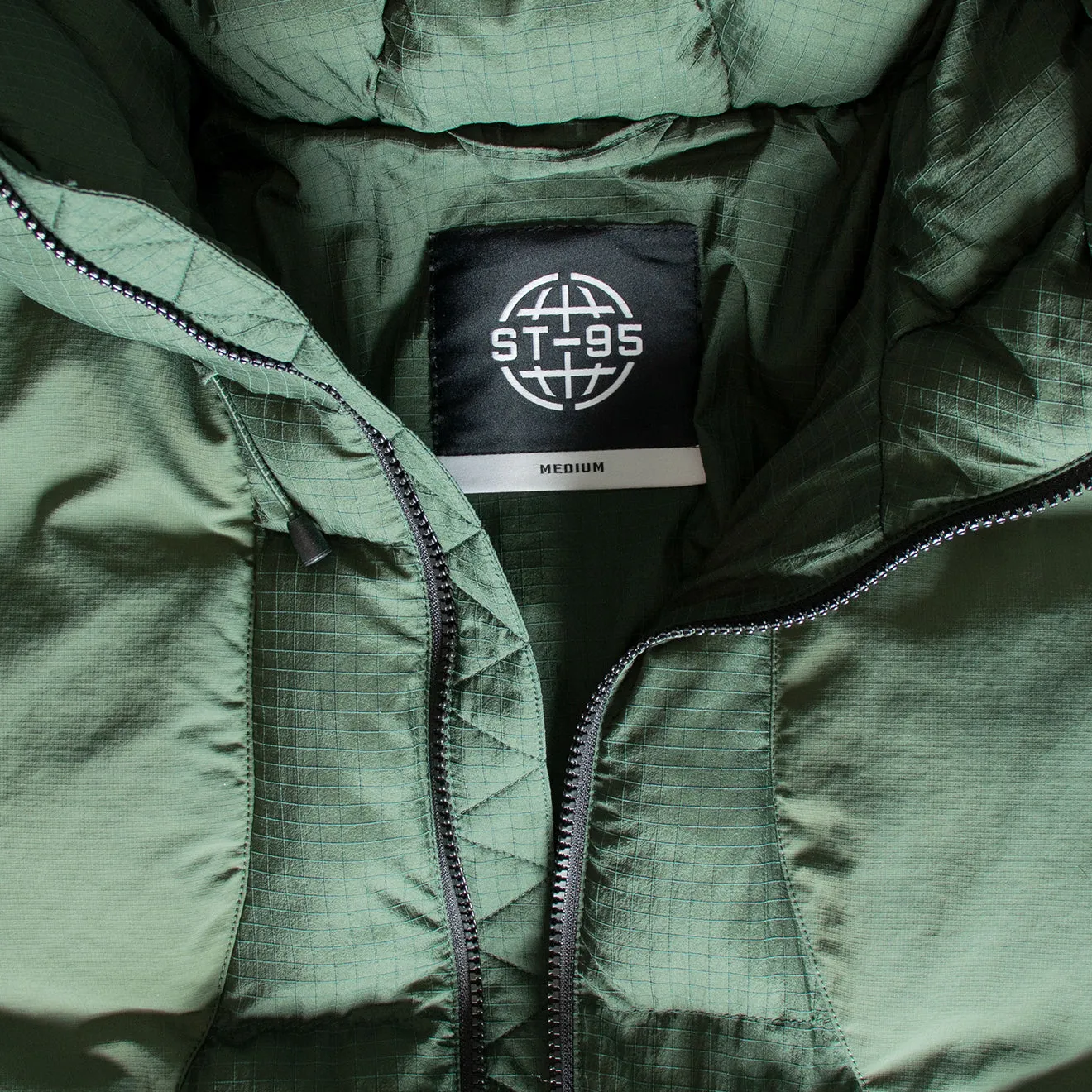 Bekleidung St95 Herren ST95 Imperiali Daunenjacke Dunkelgrün