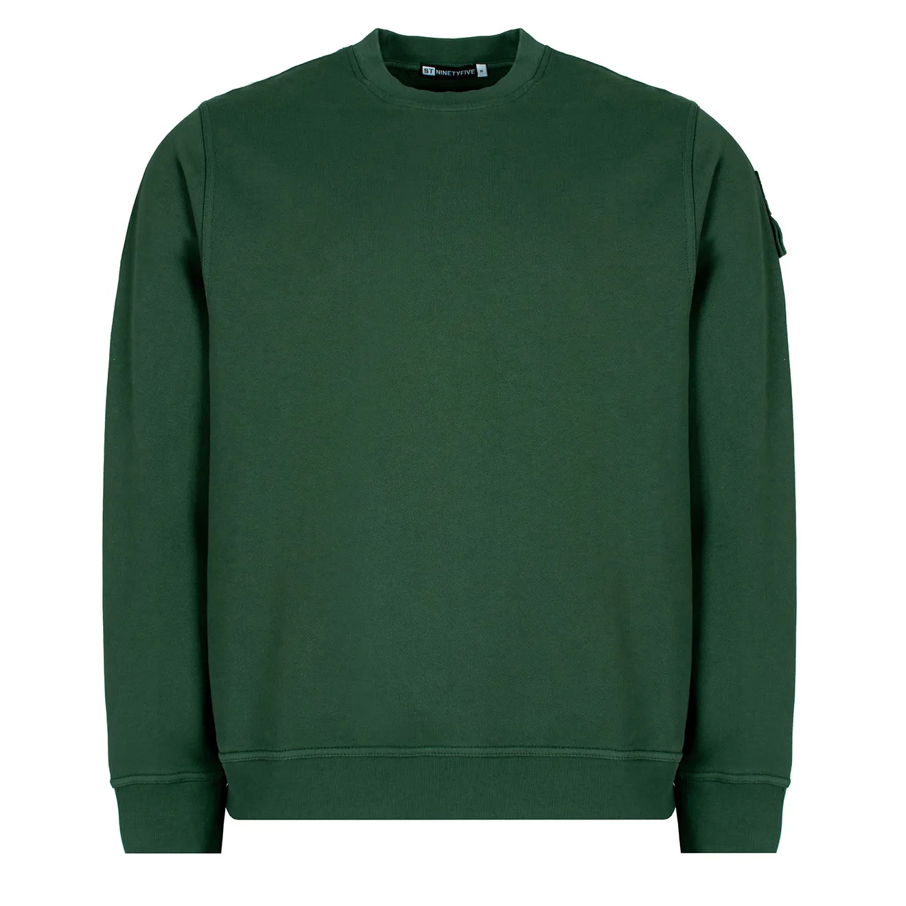 Kleidung St95 Herren ST95 Nucleo Tierra Crew Sweat Dunkelgrün