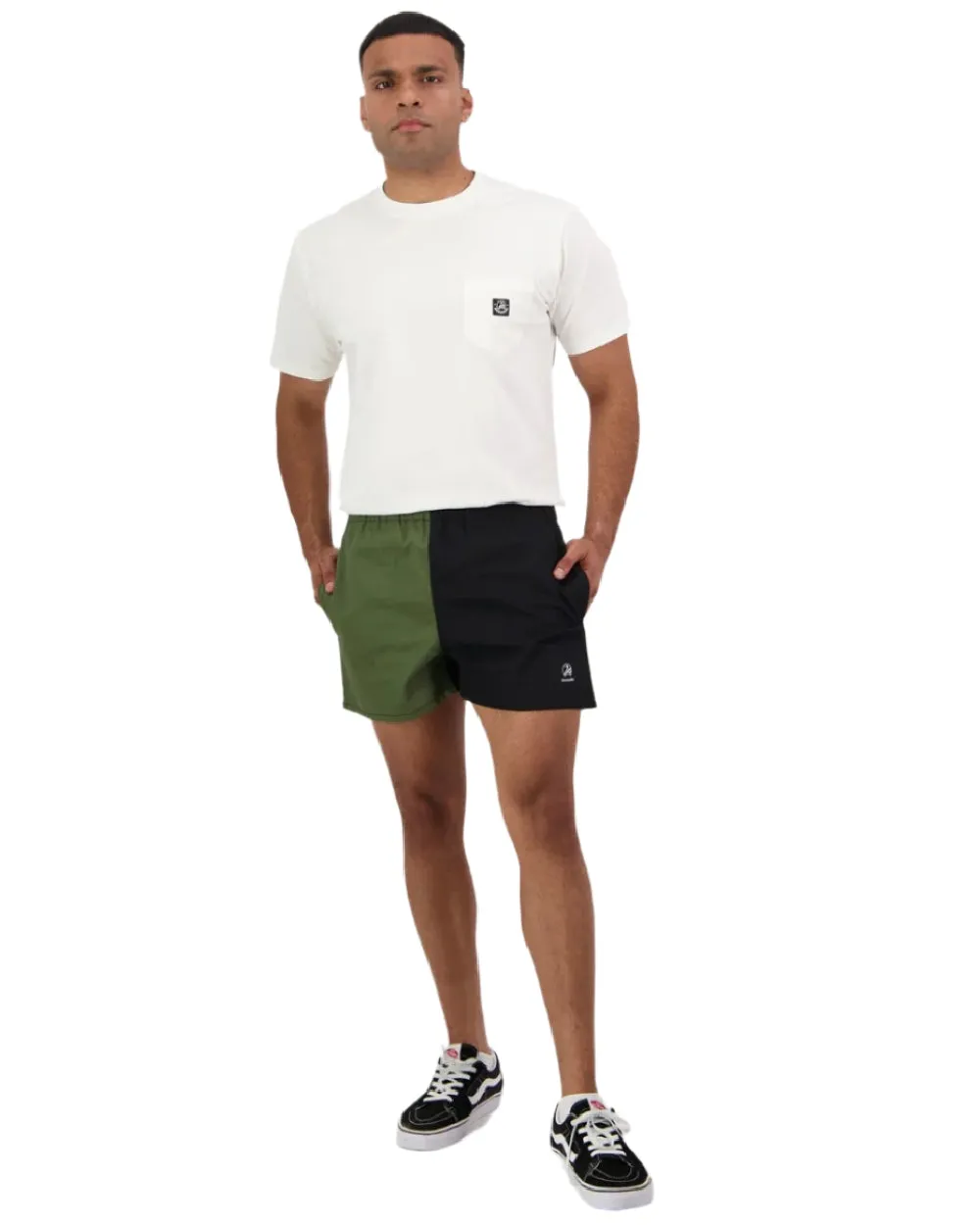 Kleidung Swanndri Swanndri Herren Karo Rugby Shorts