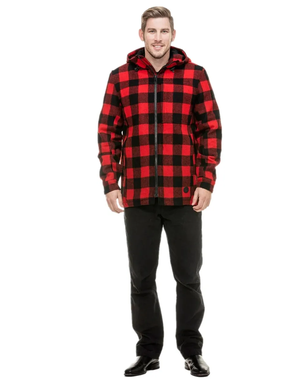 Bekleidung Swanndri Swanndri Herren Hudson Wollkapuze