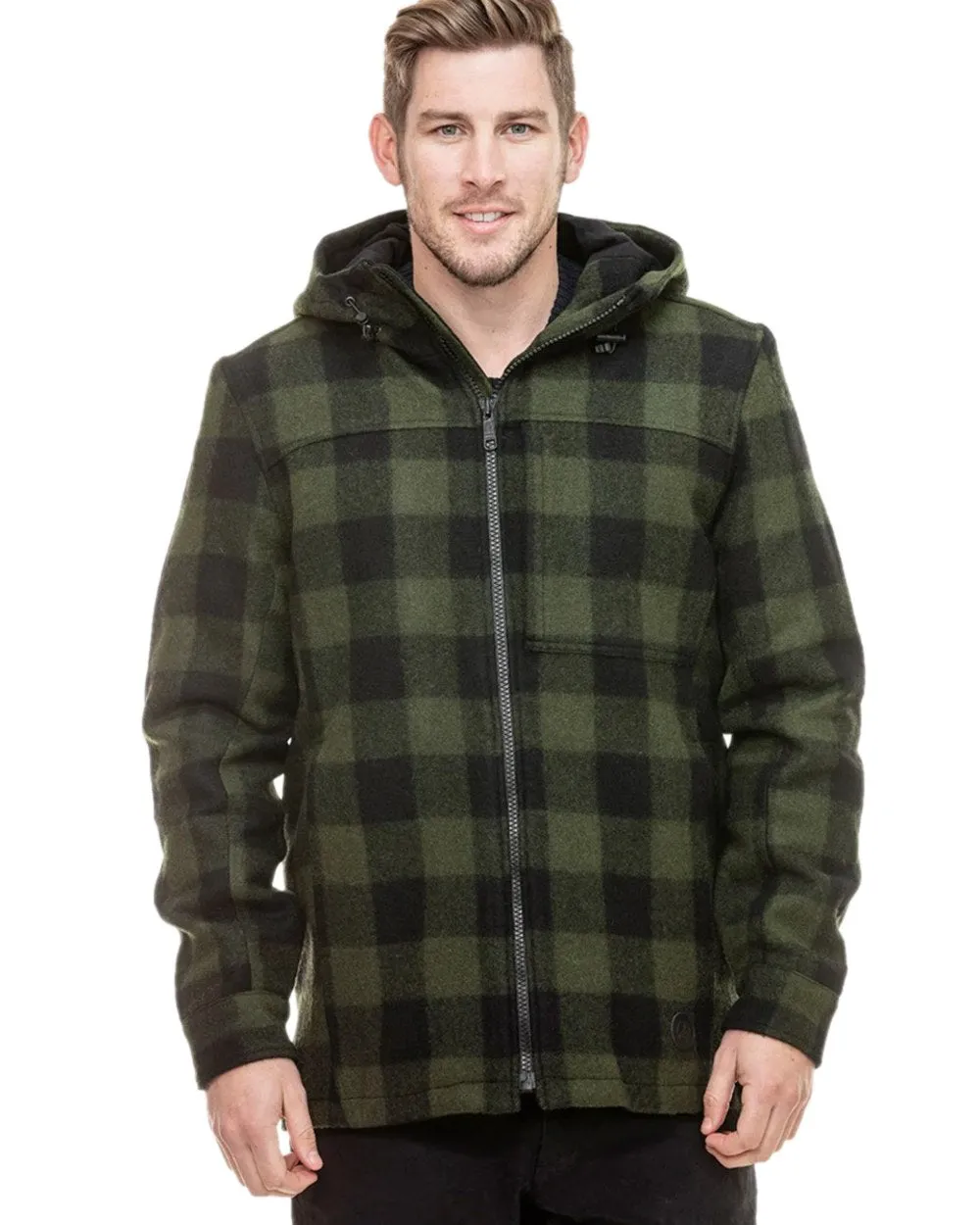 Bekleidung Swanndri Swanndri Herren Hudson Wollkapuze