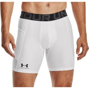 Clothing Under Armour  Men Under Armour HeatGear Mens Short Compression Tights - White